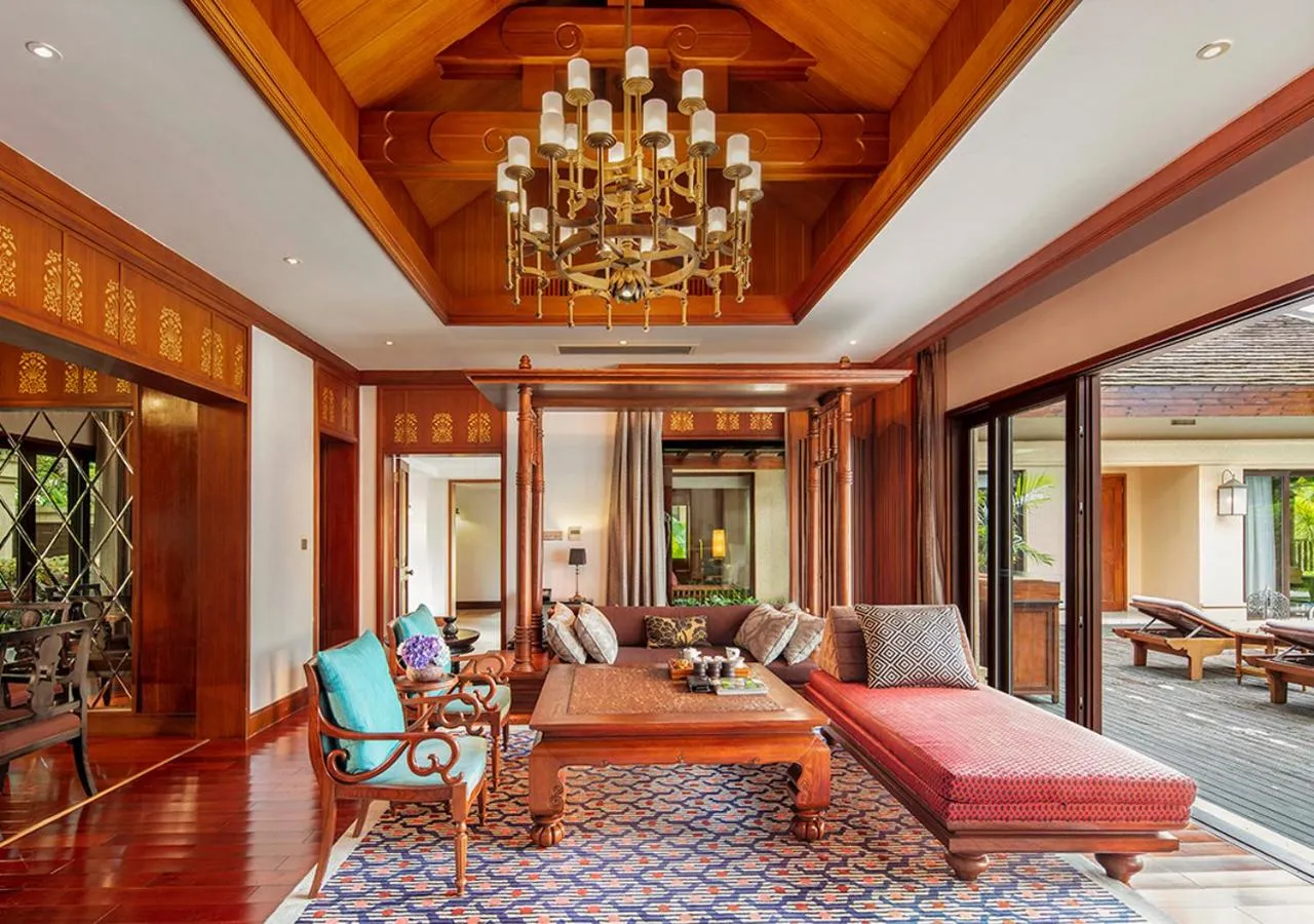 Seating area in Anantara Xishuangbanna Resort