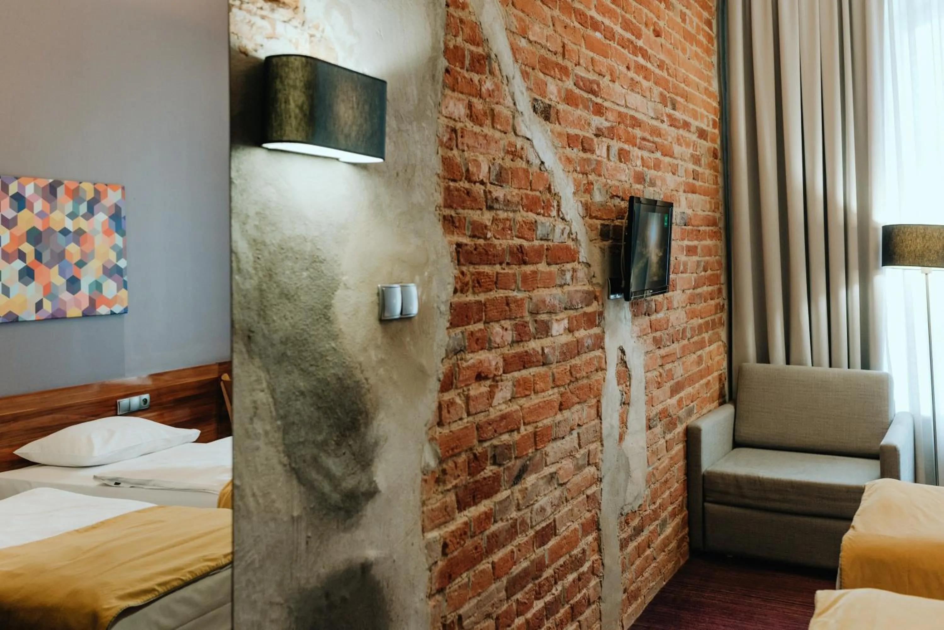 Photo of the whole room, Bed in Arche Hotel Tobaco Łódź