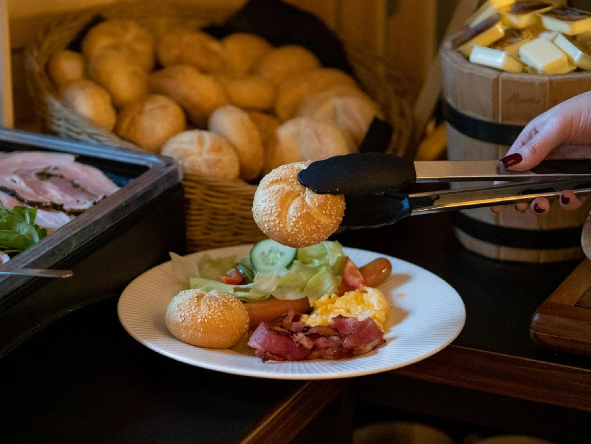 Breakfast in Arche Hotel Tobaco Łódź