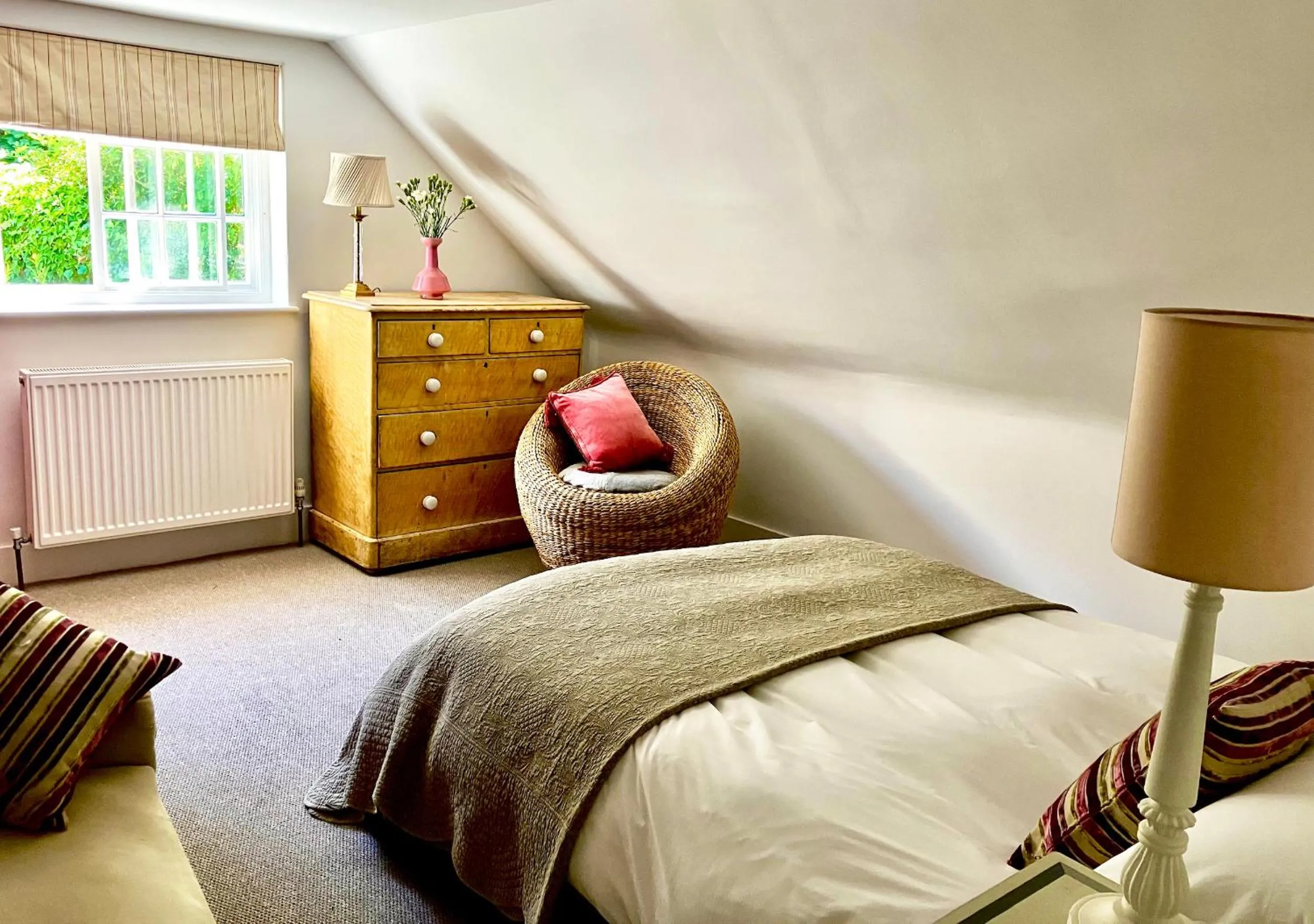 Bedroom, Bed in The Old Rectory