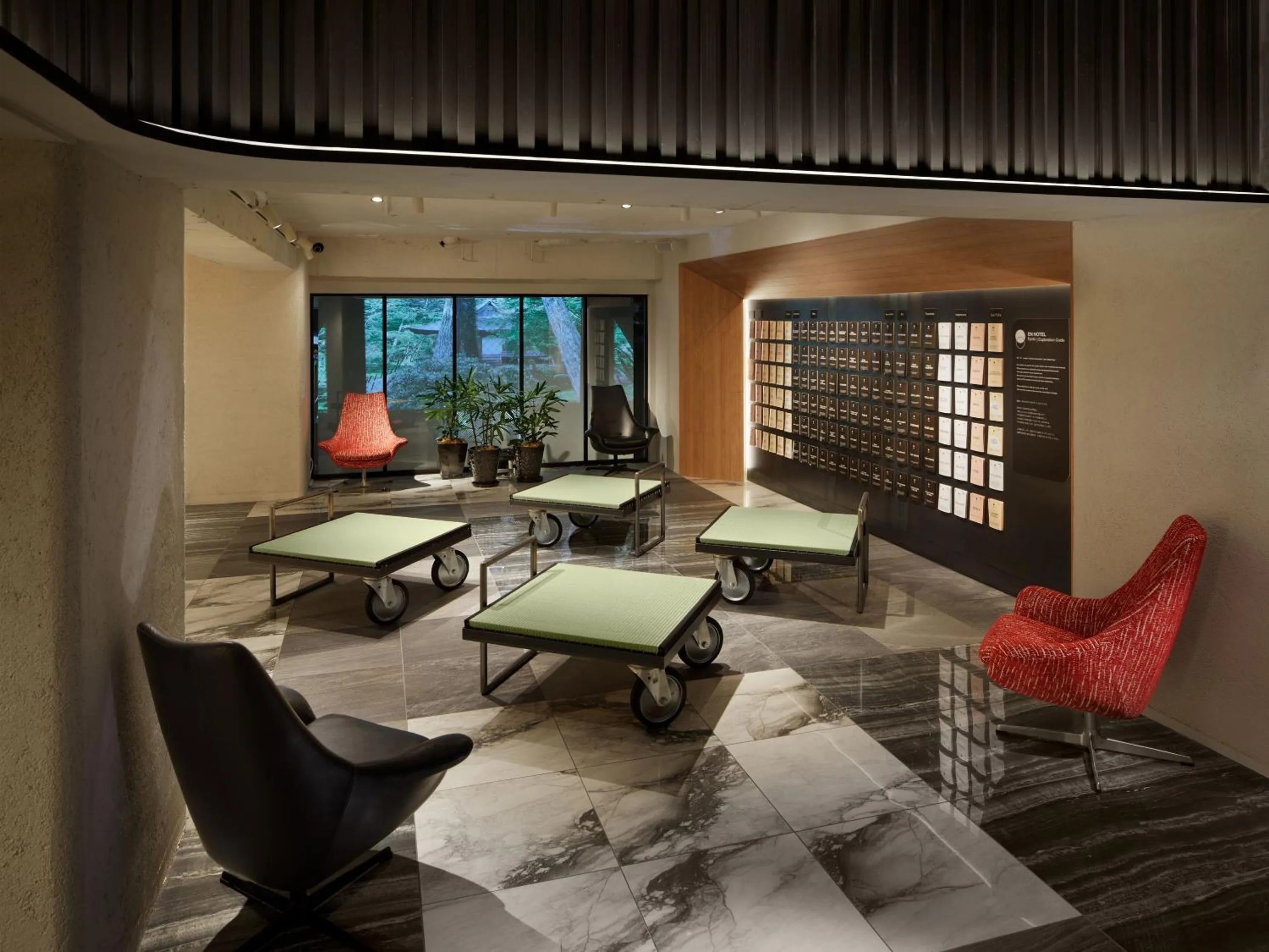 Lobby or reception in EN HOTEL Kyoto