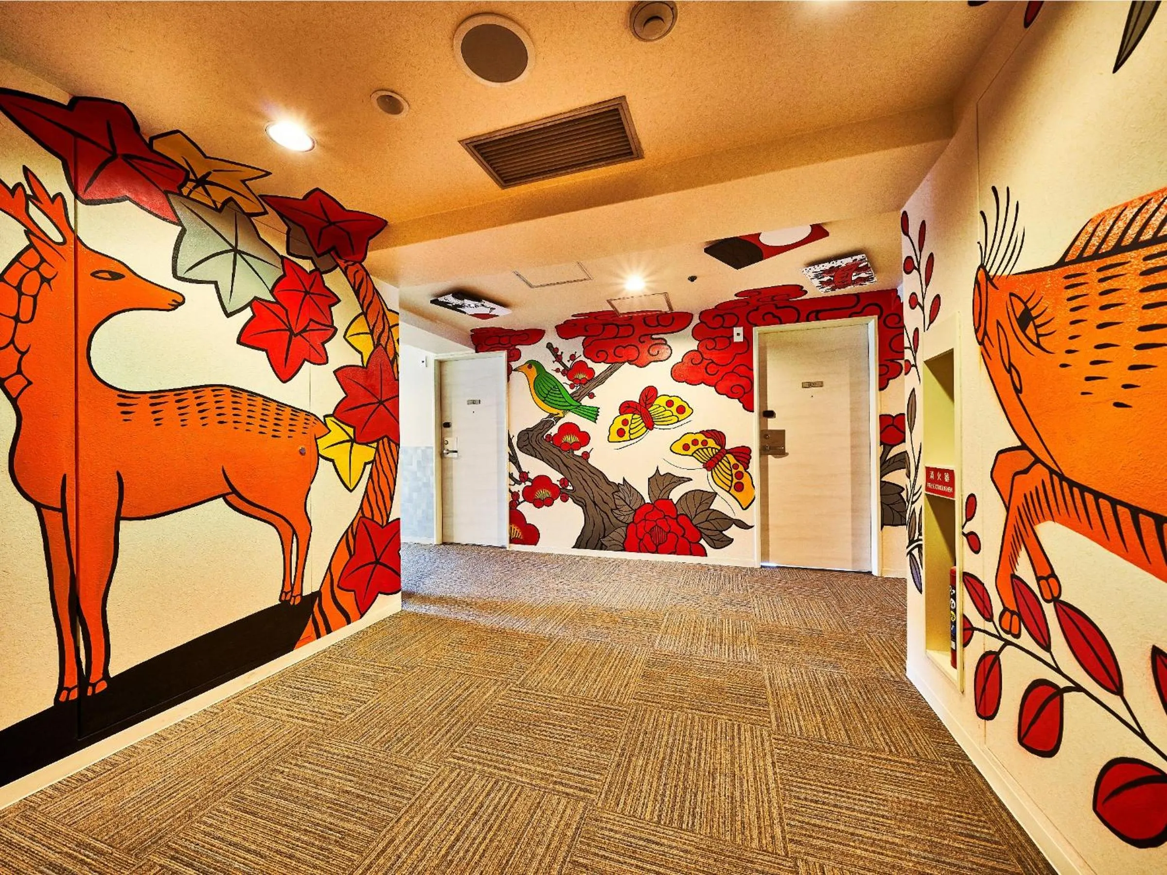 Decorative detail in EN HOTEL Kyoto