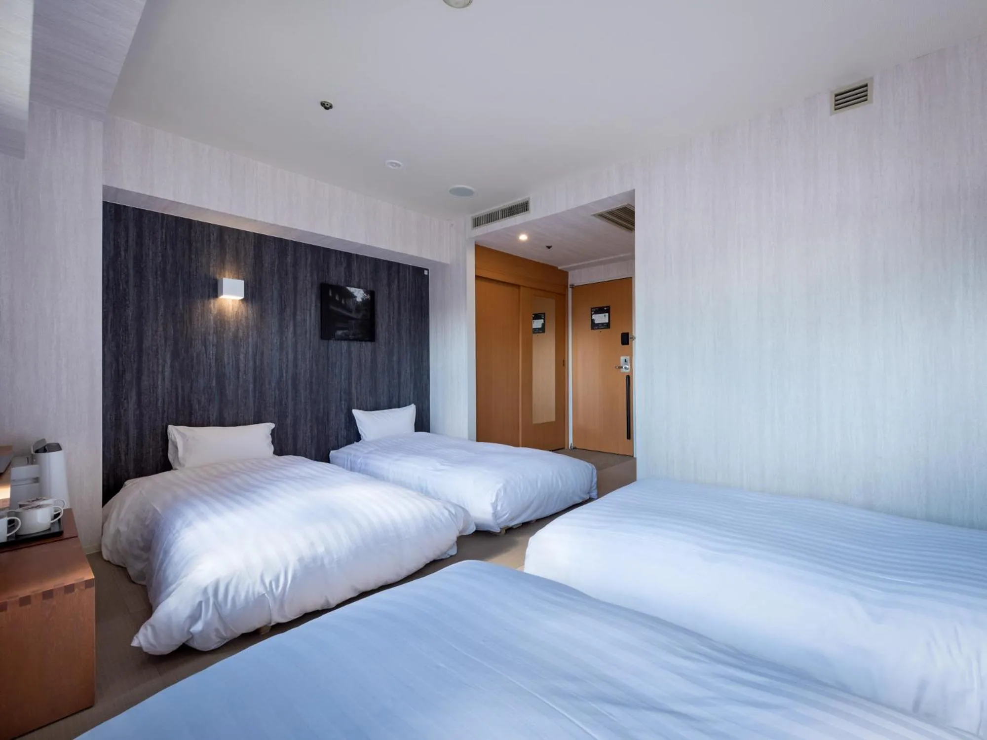 Photo of the whole room, Bed in EN HOTEL Kyoto