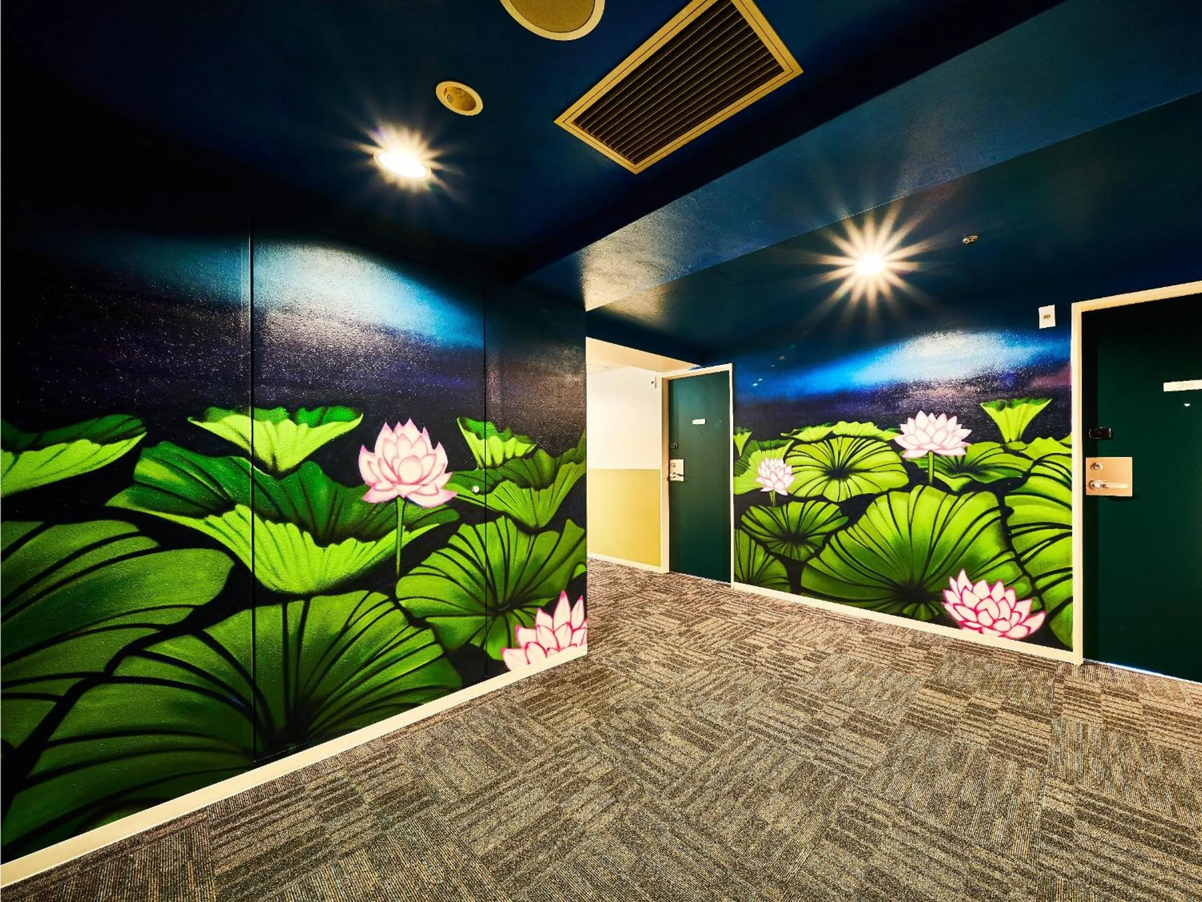 Decorative detail in EN HOTEL Kyoto