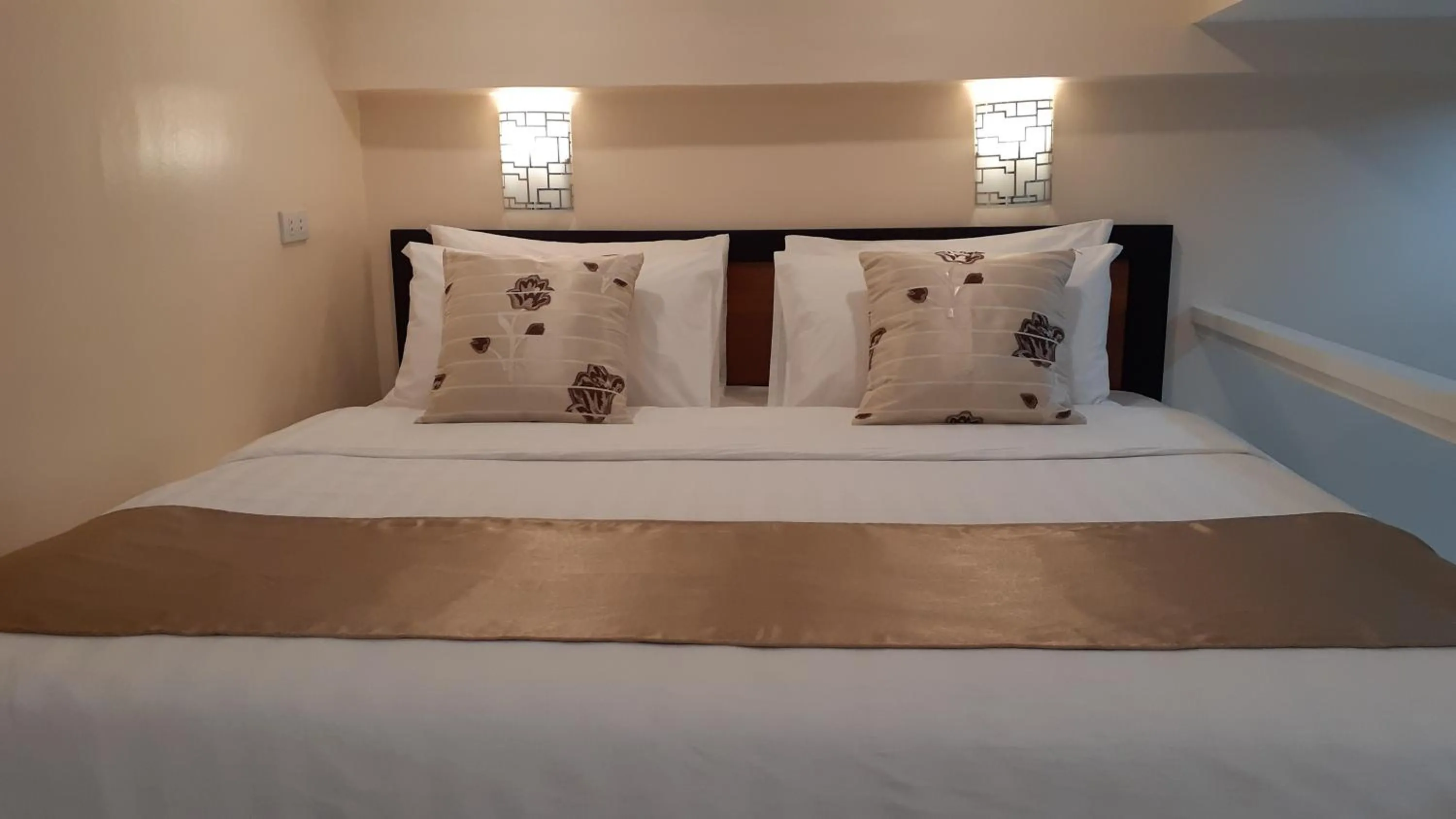 Bed in Rosetta Guest House