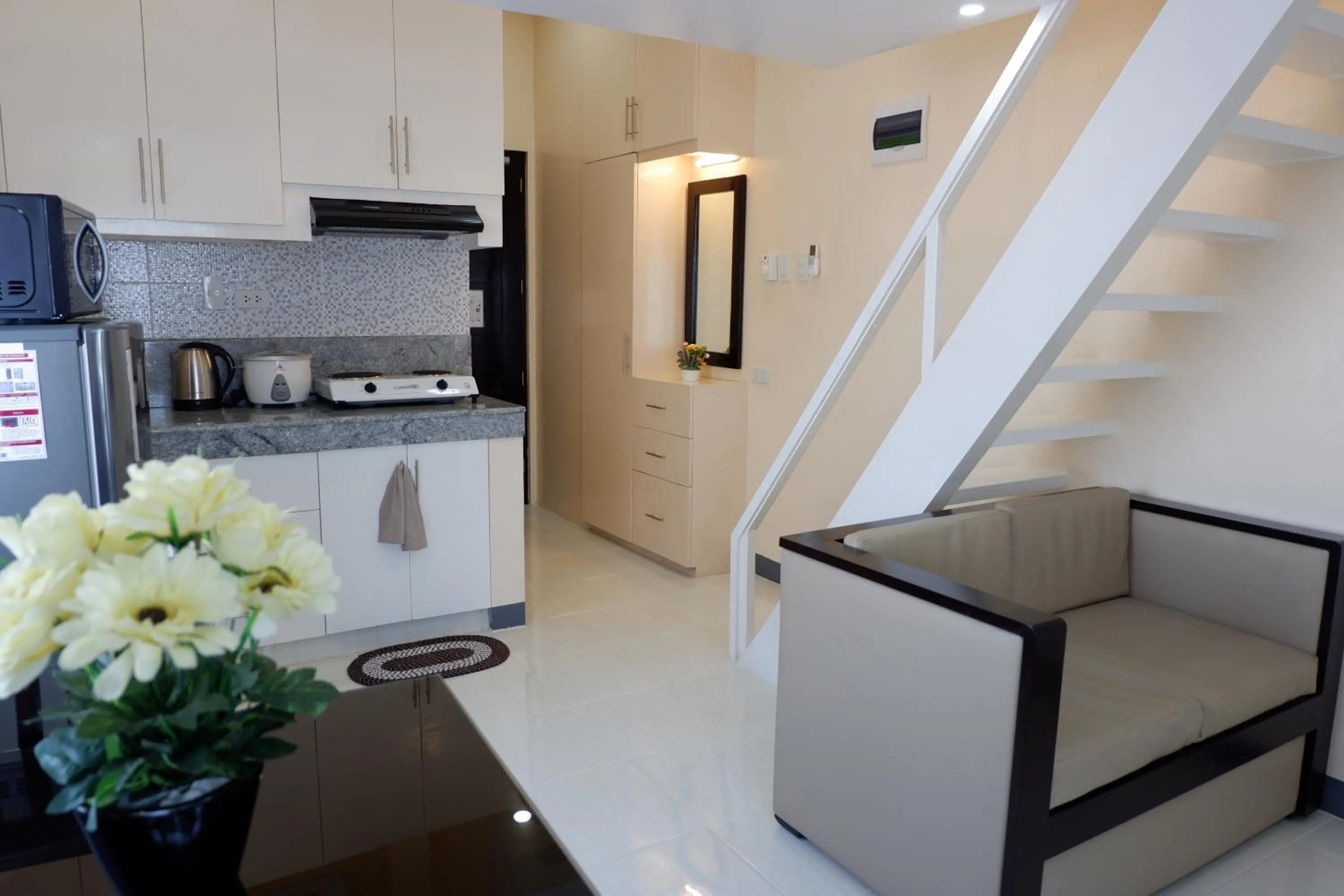 Kitchen or kitchenette in Rosetta Guest House