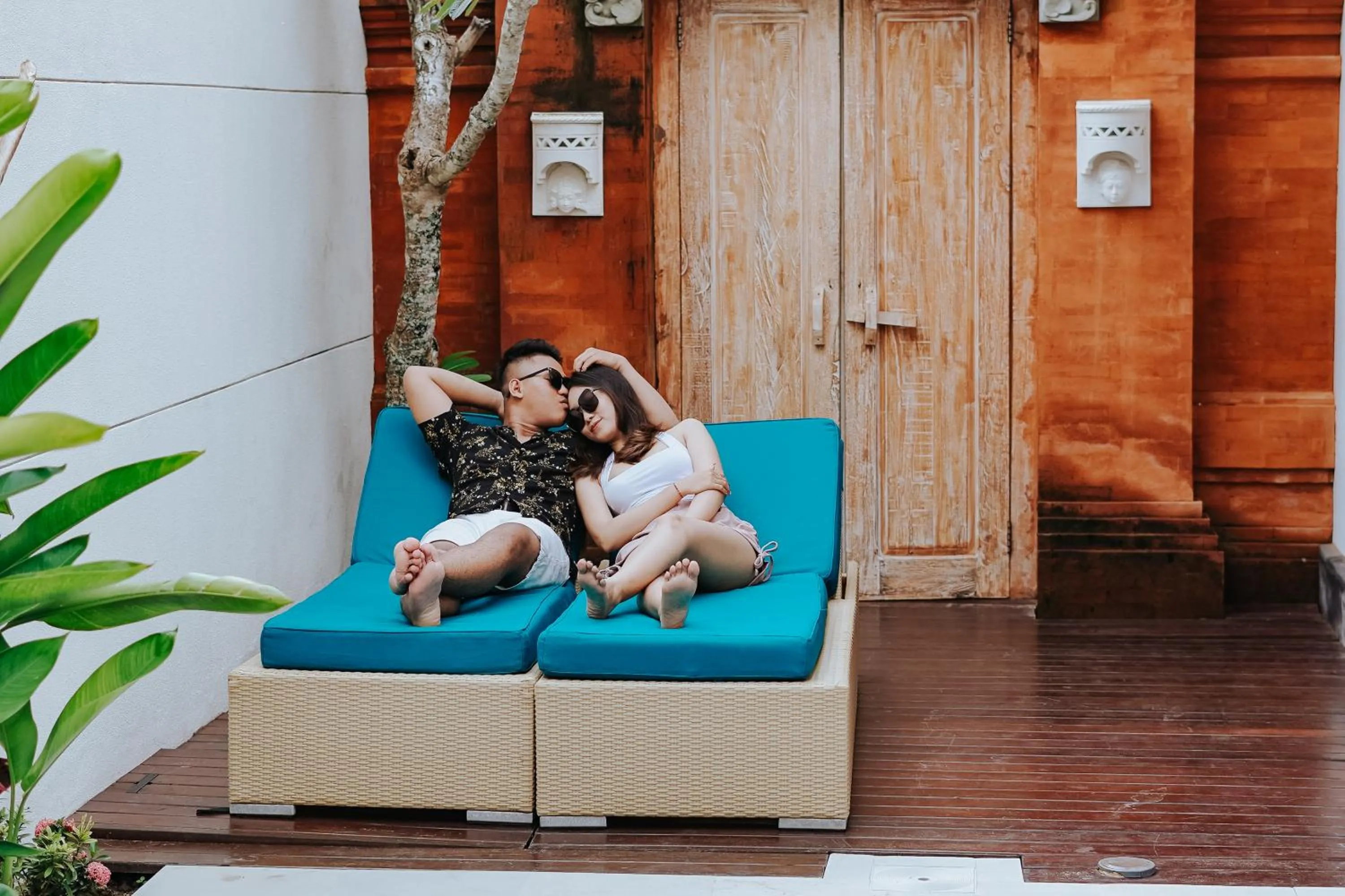 Property building in Three Brothers Bali Legian Bungalows & Villas