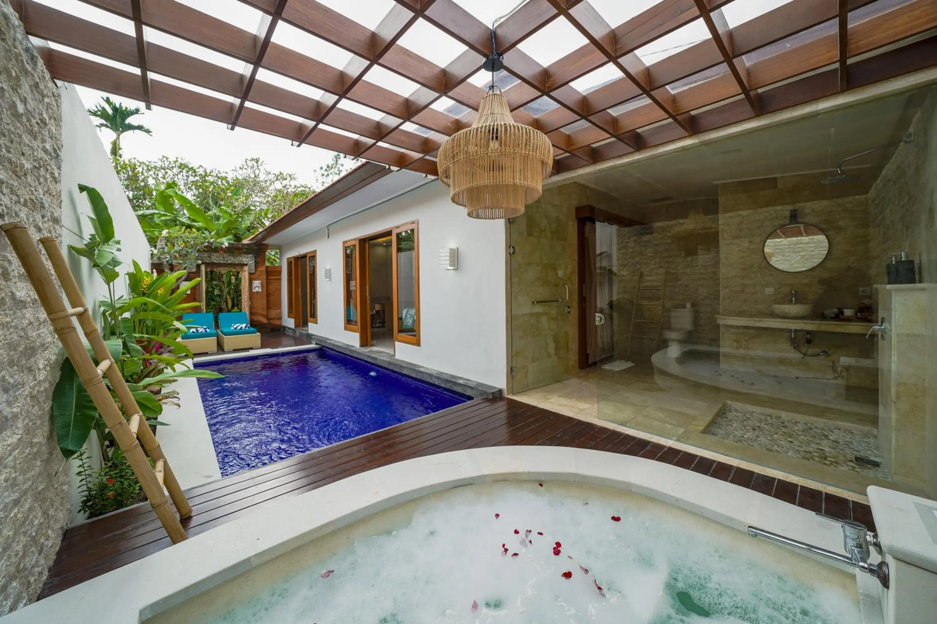 Property building in Three Brothers Bali Legian Bungalows & Villas