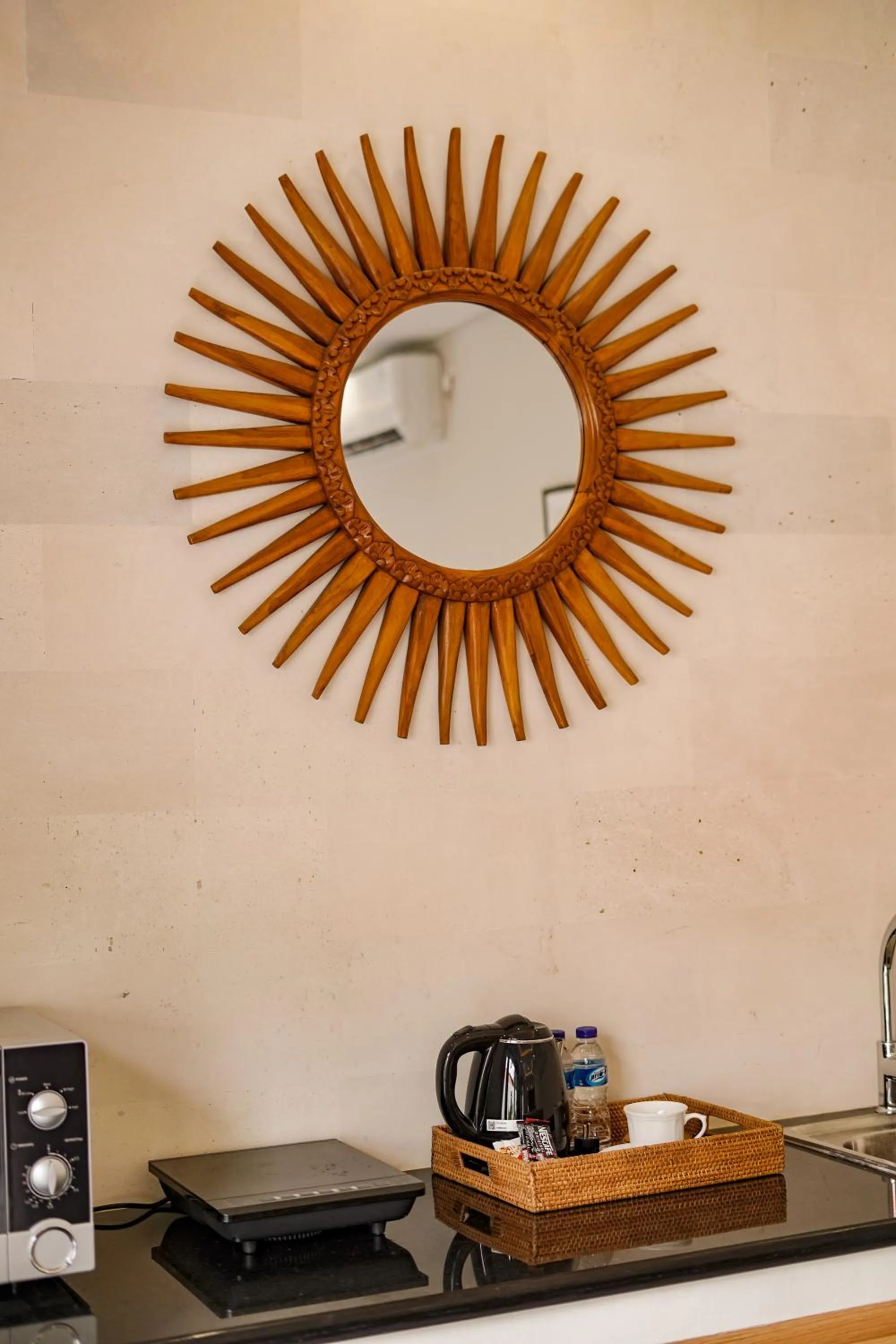 Kitchen or kitchenette in Three Brothers Bali Legian Bungalows & Villas