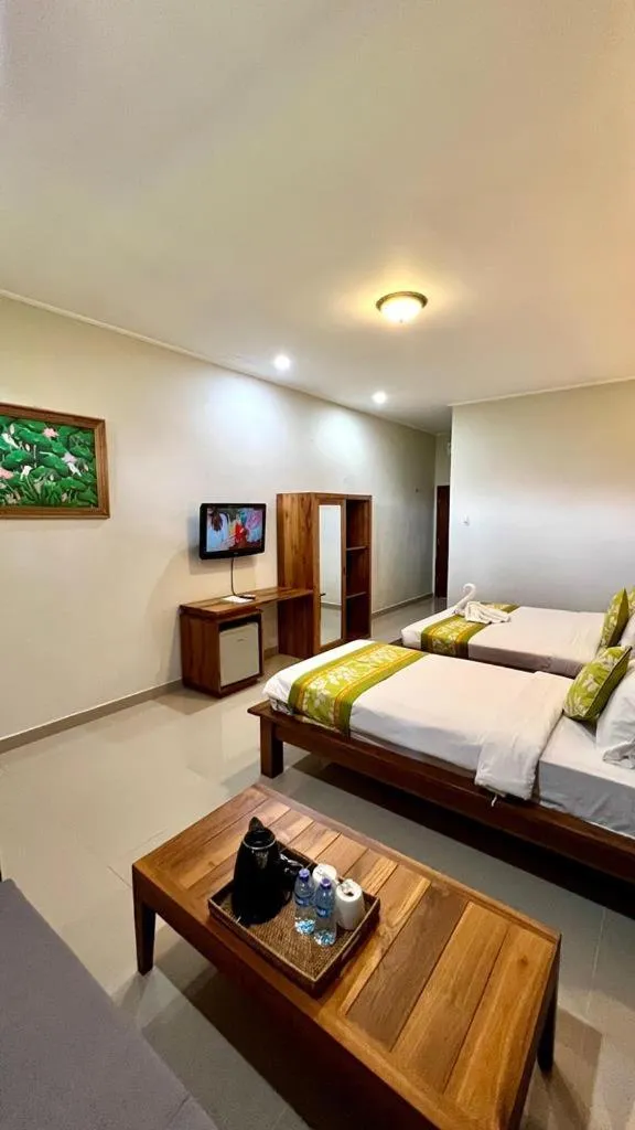 Bedroom, Bed in Three Brothers Bali Legian Bungalows & Villas