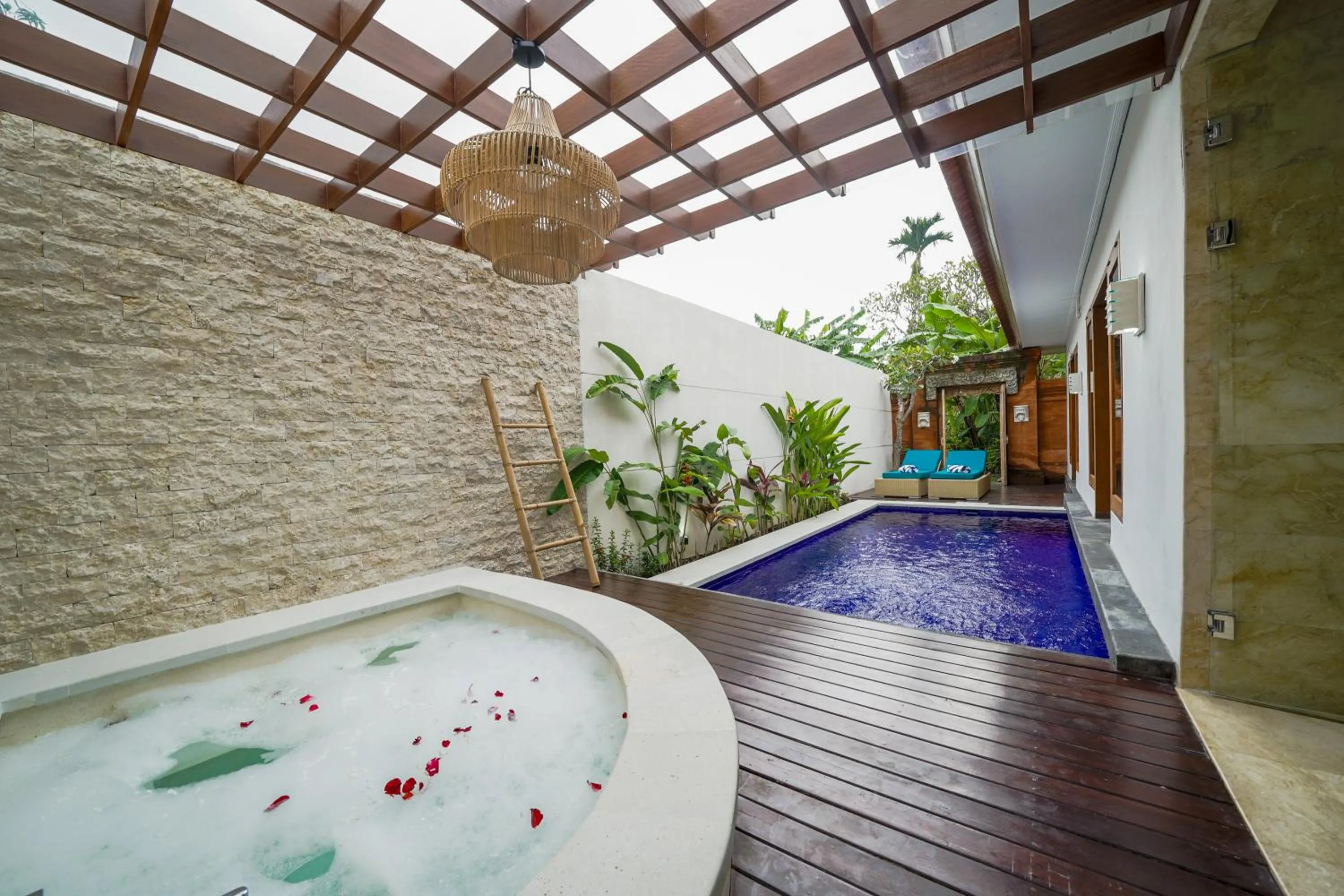 Property building in Three Brothers Bali Legian Bungalows & Villas