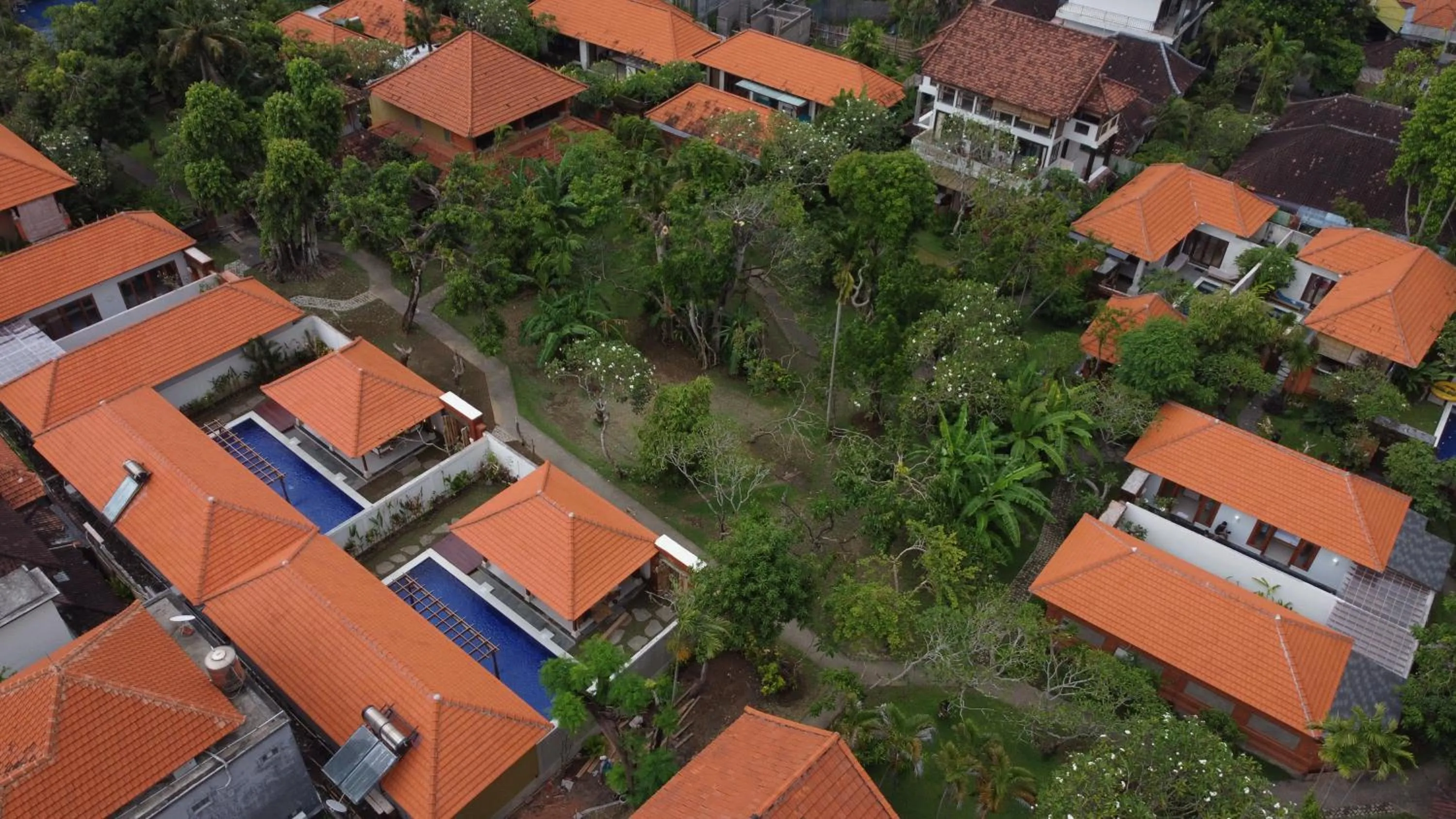 Property building in Three Brothers Bali Legian Bungalows & Villas