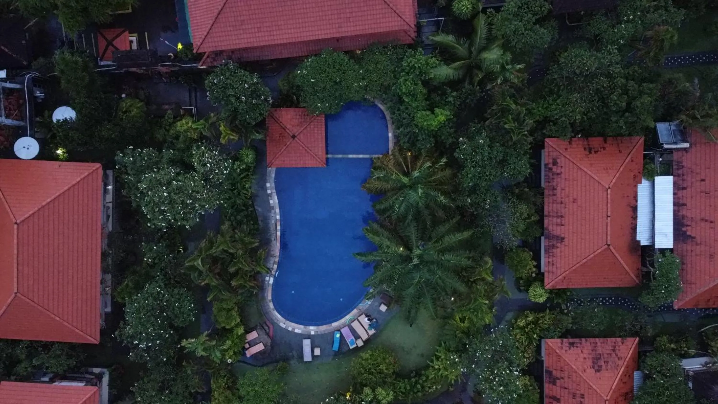 Property building in Three Brothers Bali Legian Bungalows & Villas