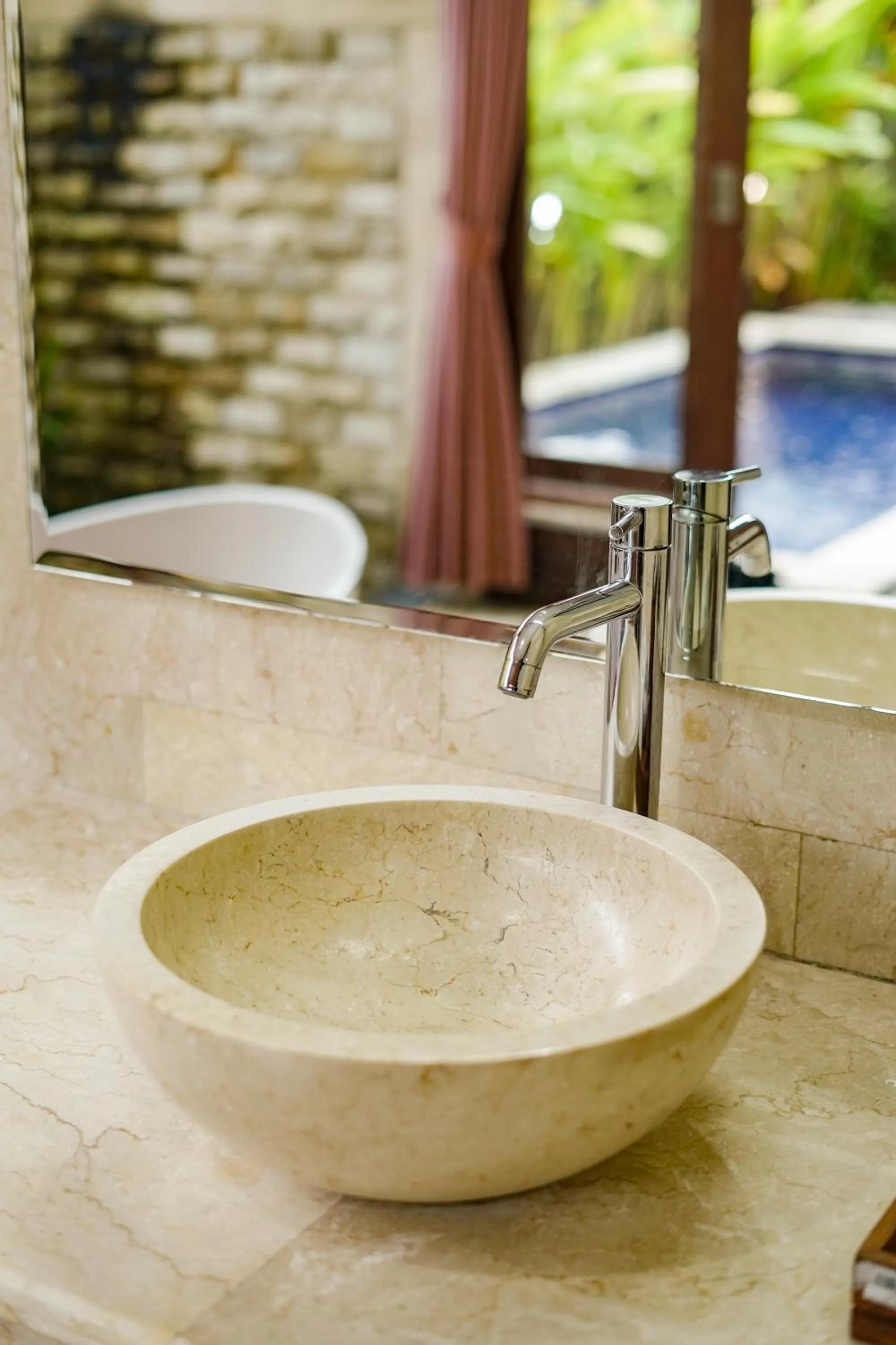 Toilet in Three Brothers Bali Legian Bungalows & Villas