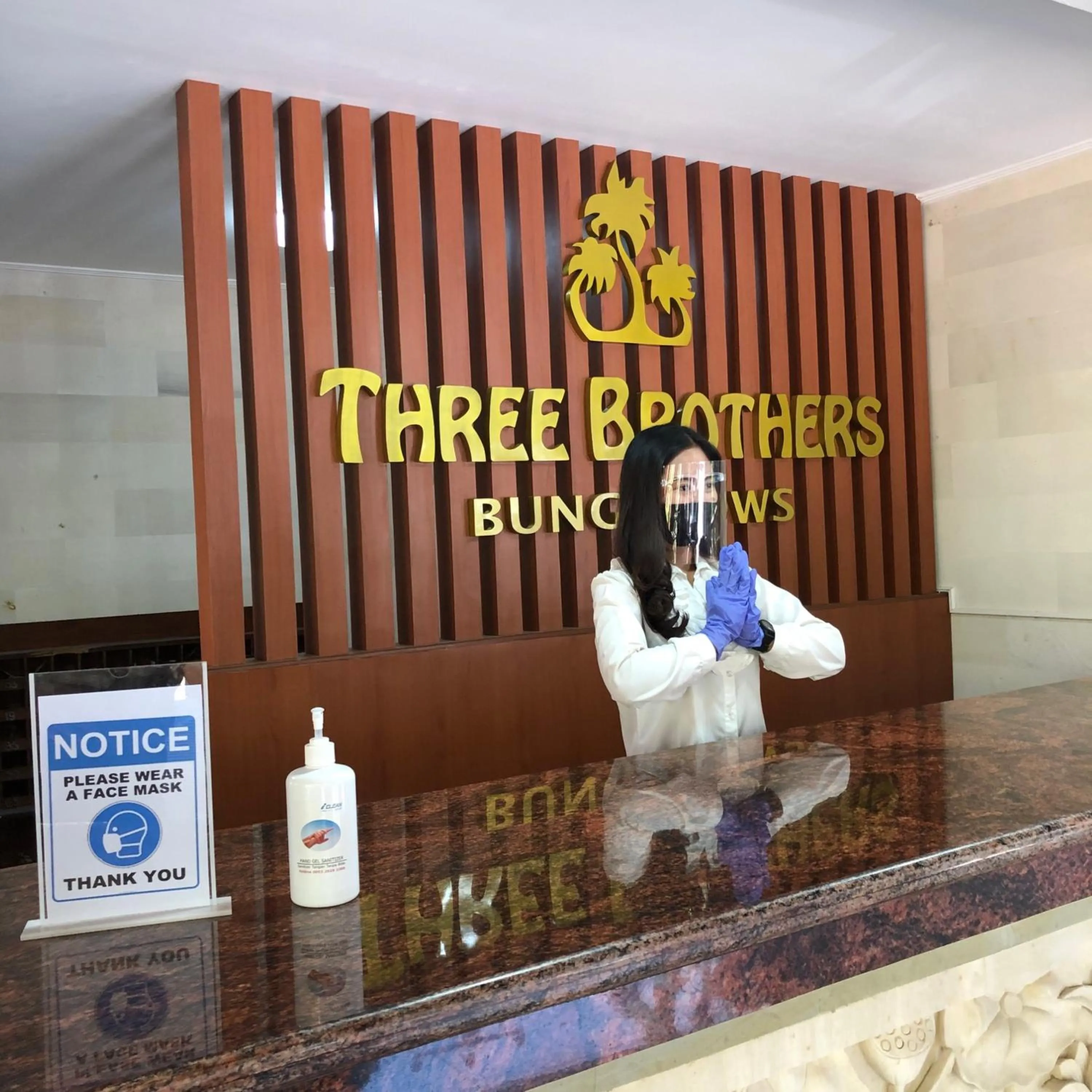 Lobby or reception in Three Brothers Bali Legian Bungalows & Villas