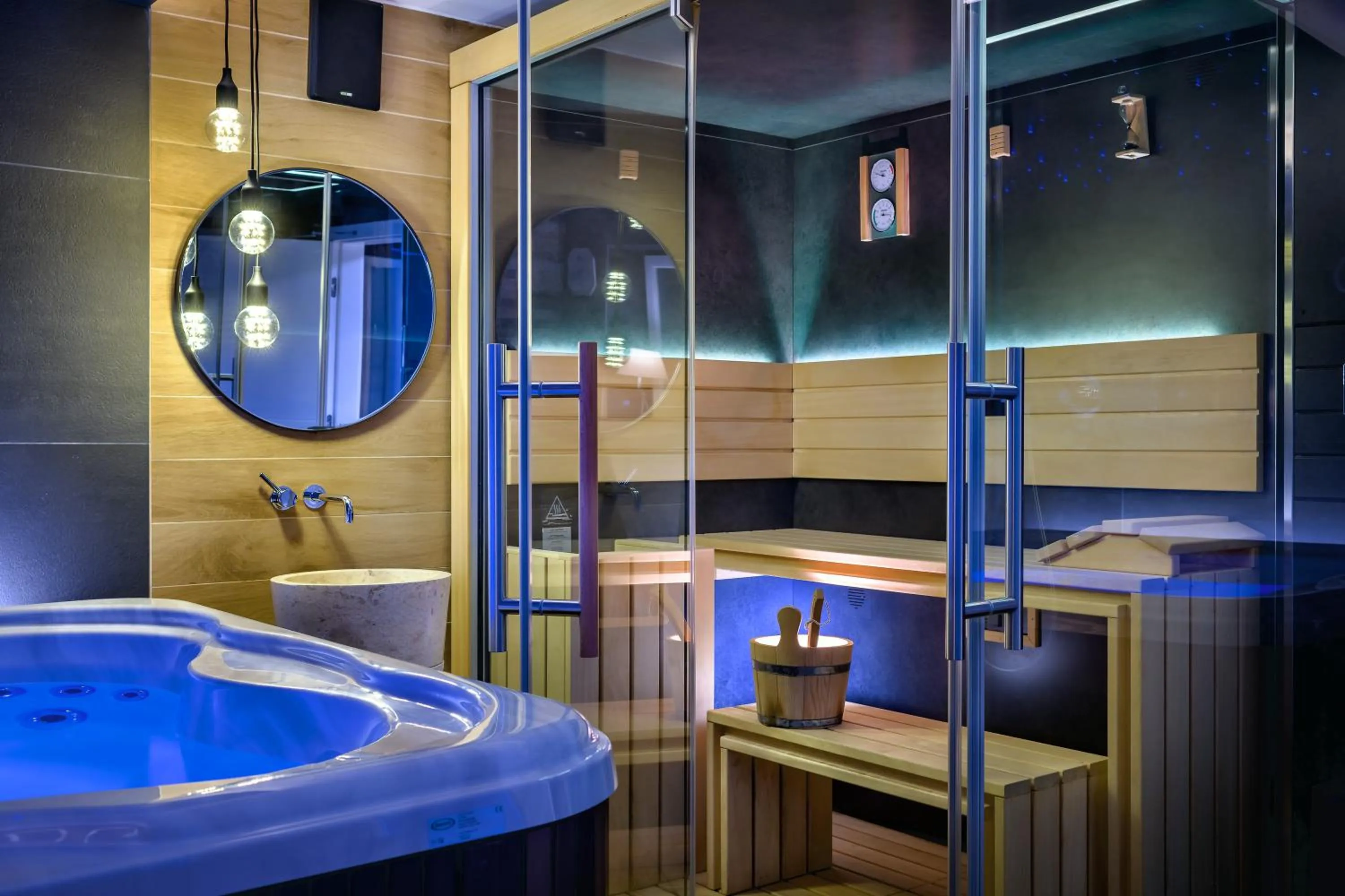 Sauna in Madison Luxury Apartments & Rooms