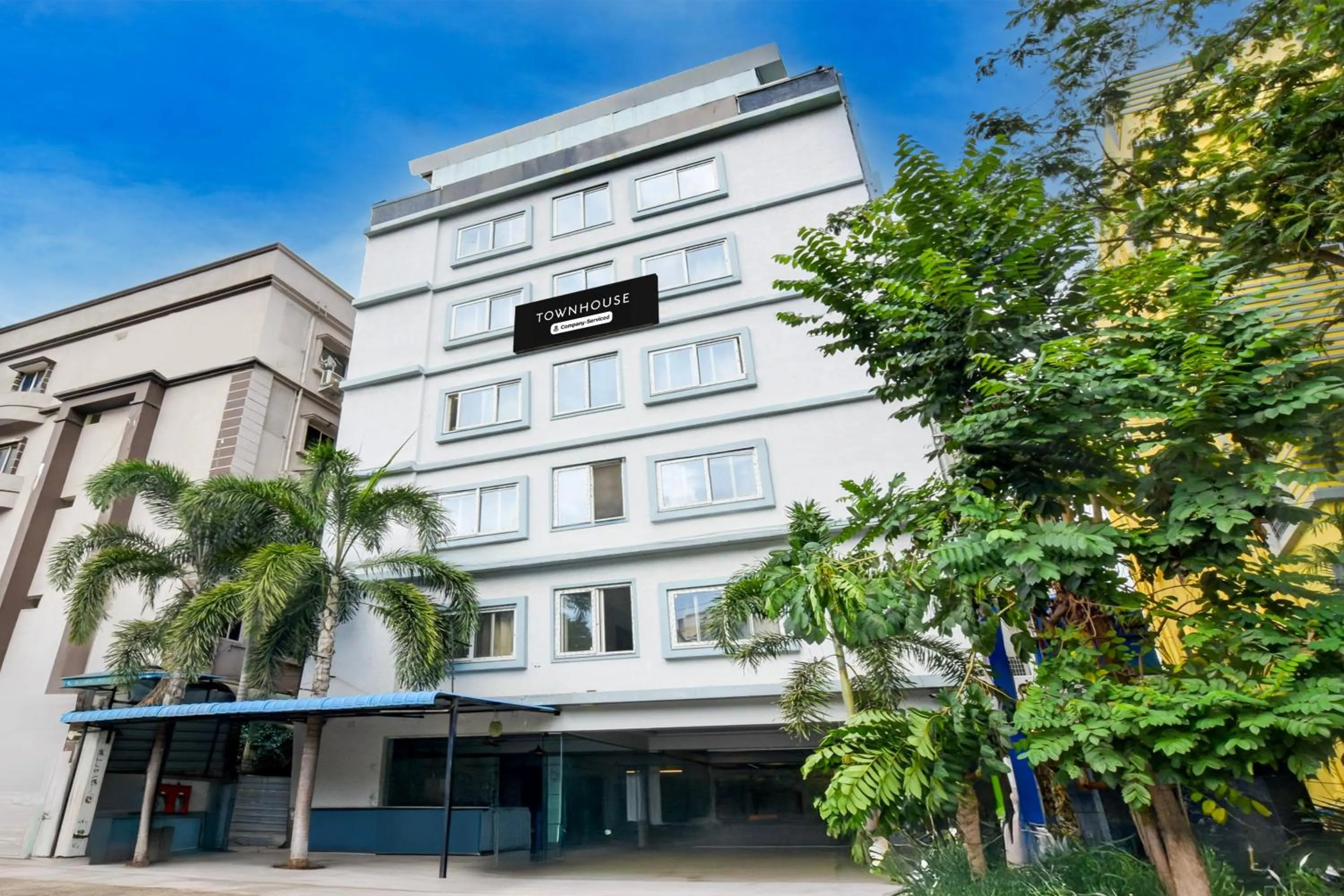 Facade/entrance in Super Townhouse Hi Tech City Hyderabad