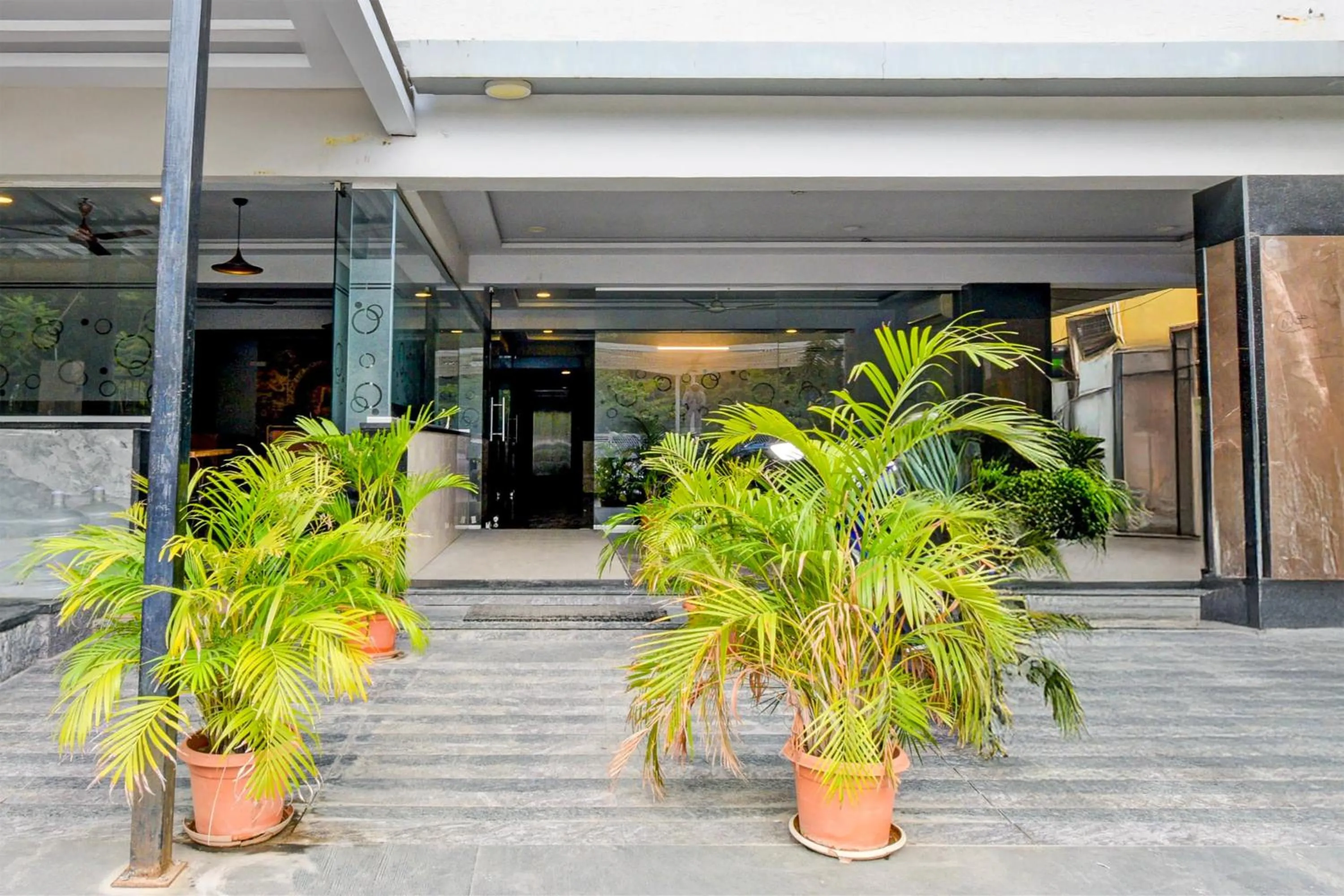 Facade/entrance in Super Townhouse Hi Tech City Hyderabad