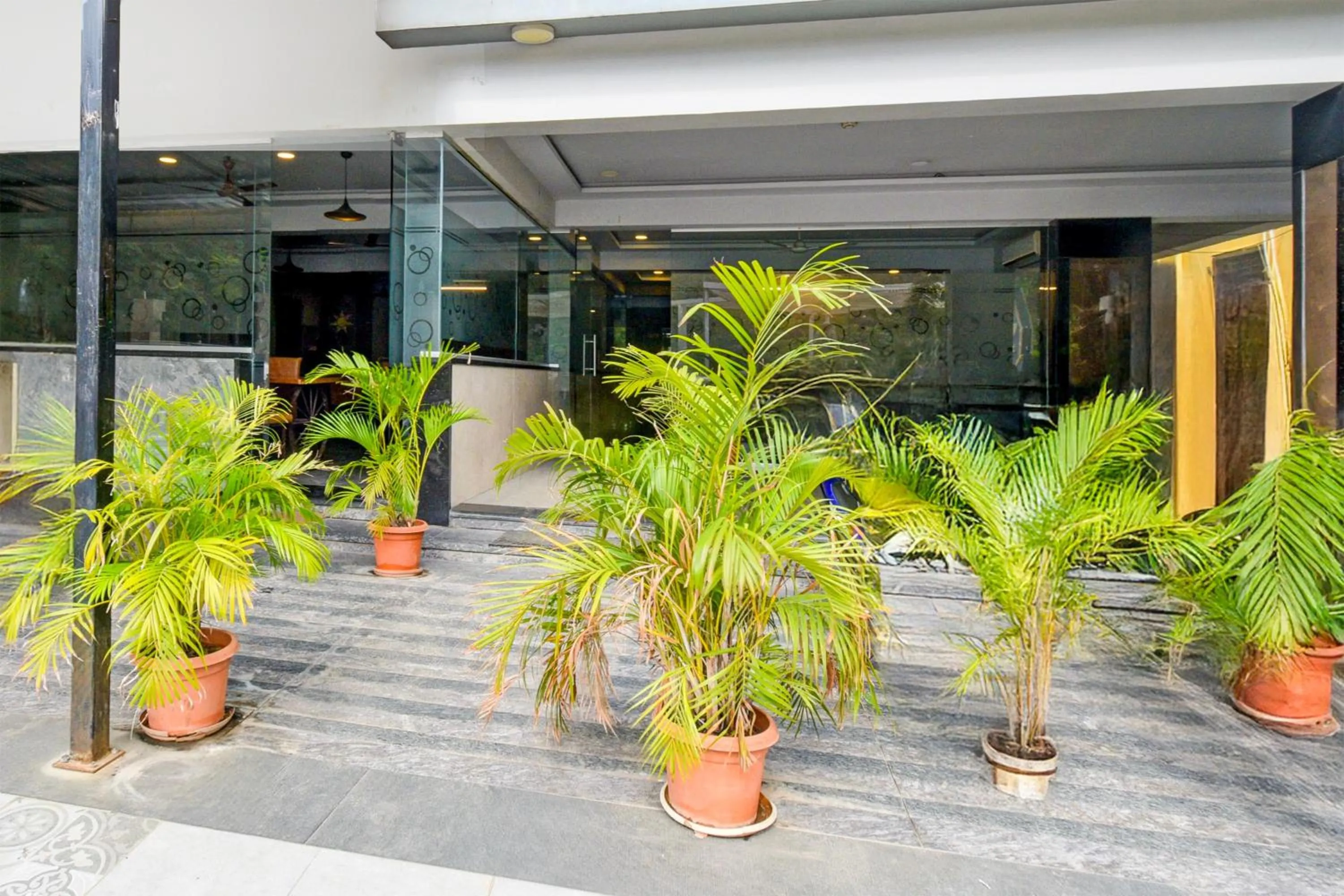 Facade/entrance in Super Townhouse Hi Tech City Hyderabad