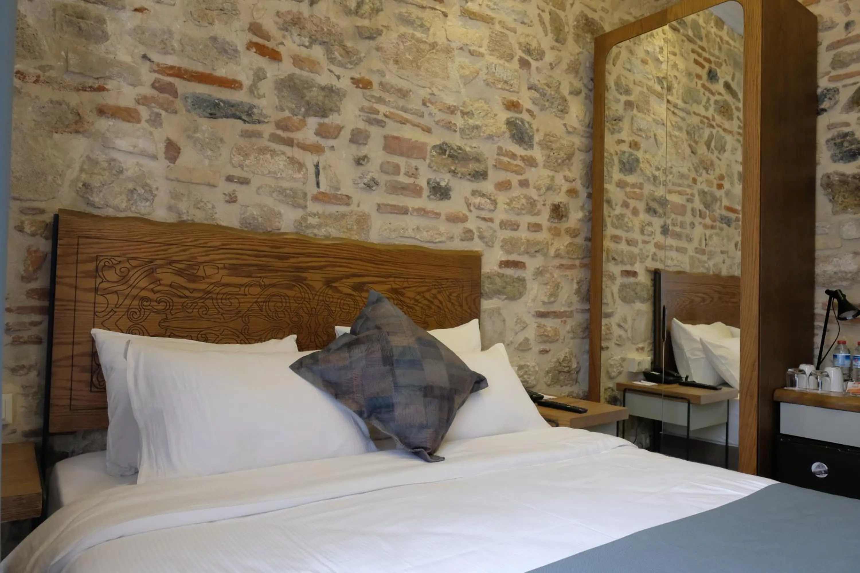 Bed in GALATAHAN Hotel Istanbul Karakoy