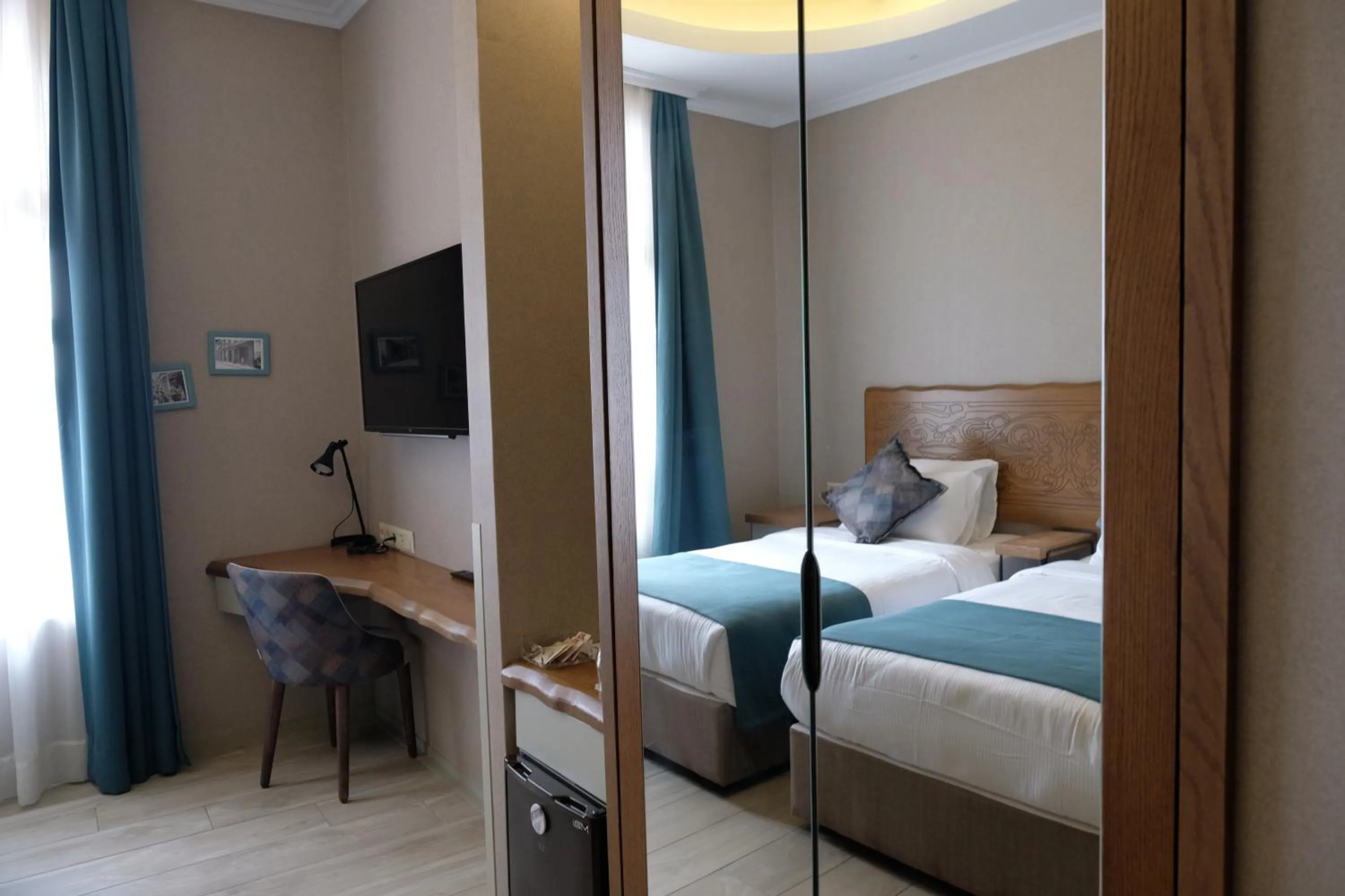 Bed in GALATAHAN Hotel Istanbul Karakoy