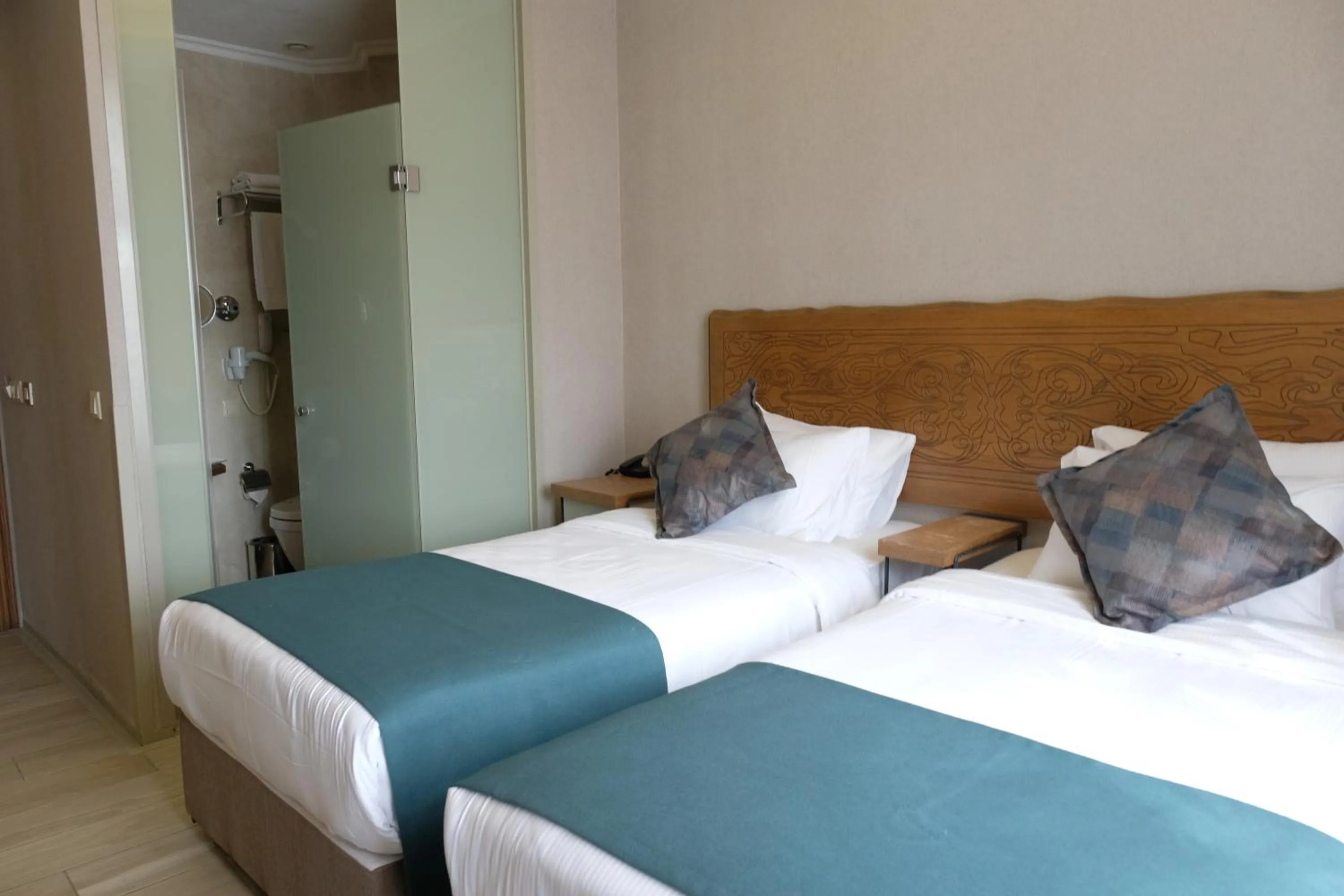 Bed in GALATAHAN Hotel Istanbul Karakoy