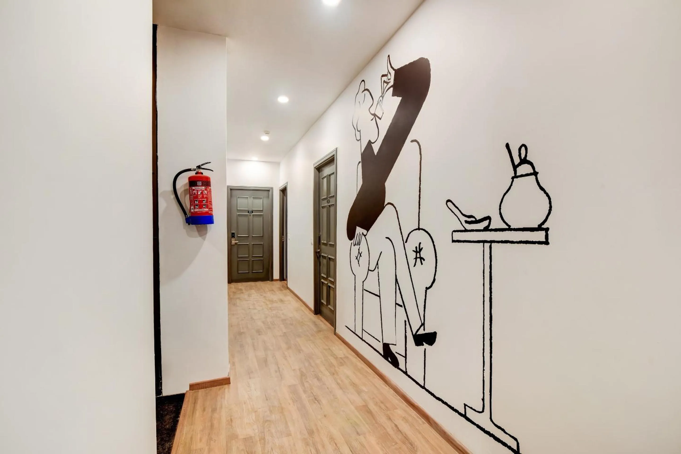 Lobby or reception in Townhouse Jaipur Airport