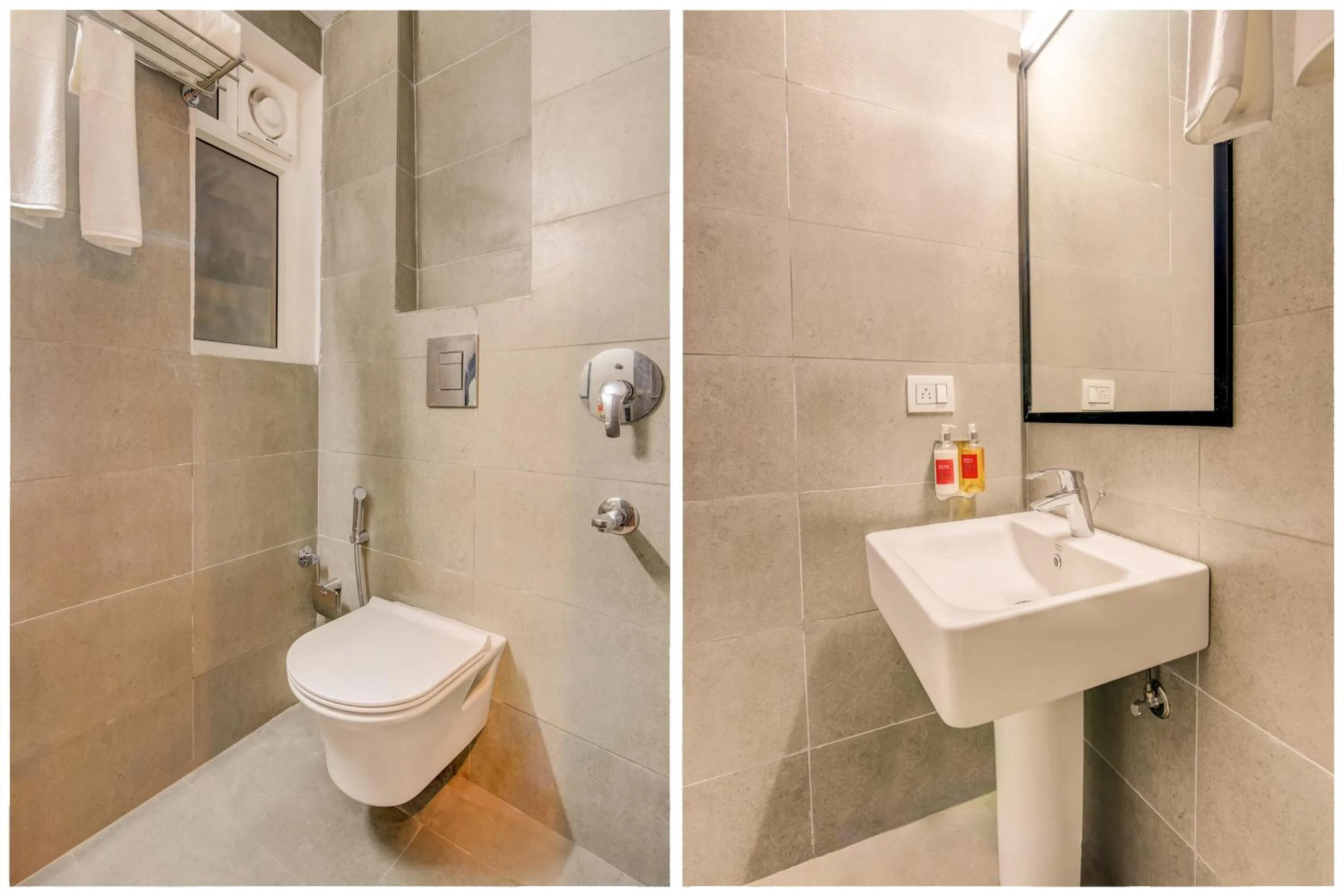 Bathroom in Townhouse Jaipur Airport