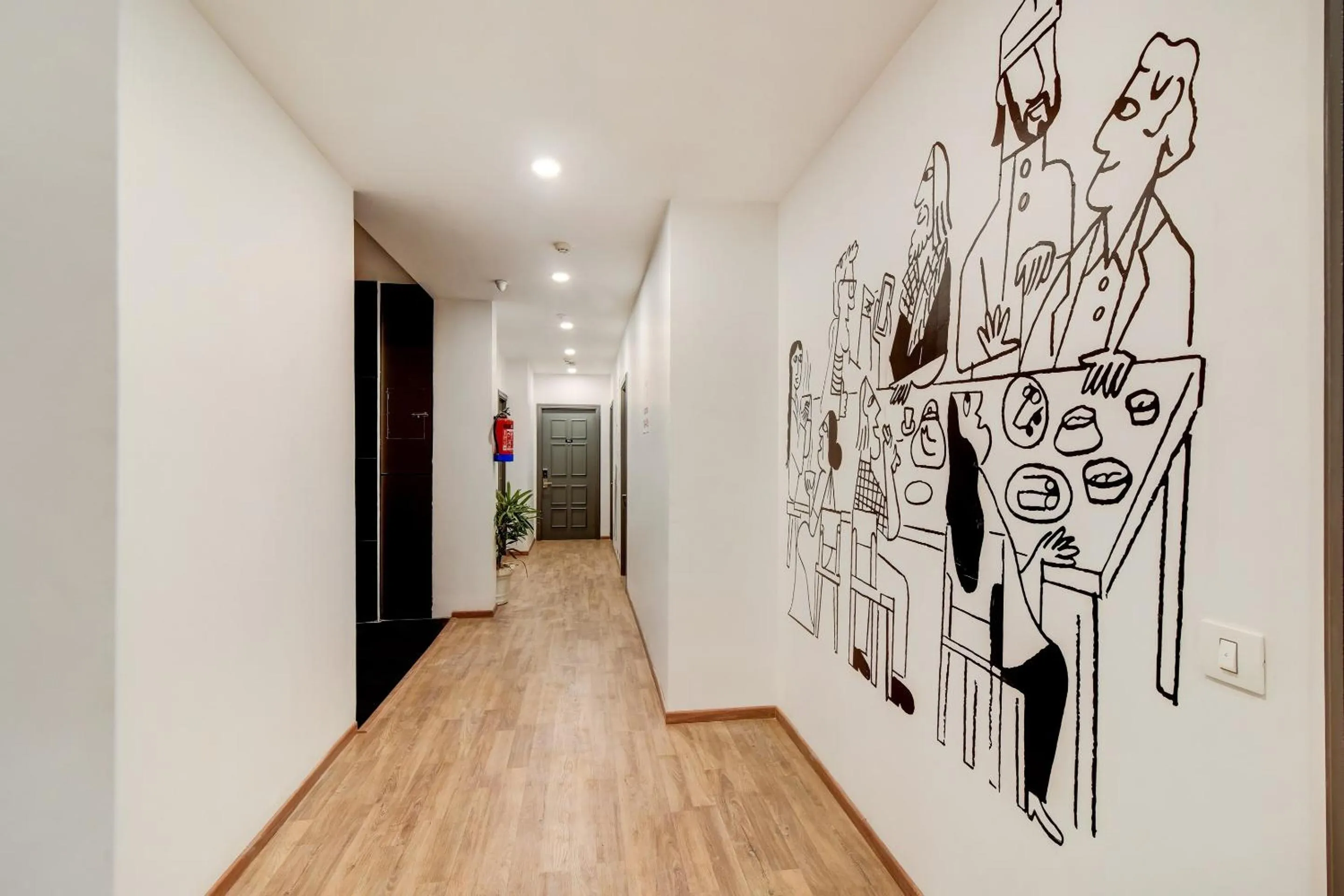 Lobby or reception in Townhouse Jaipur Airport