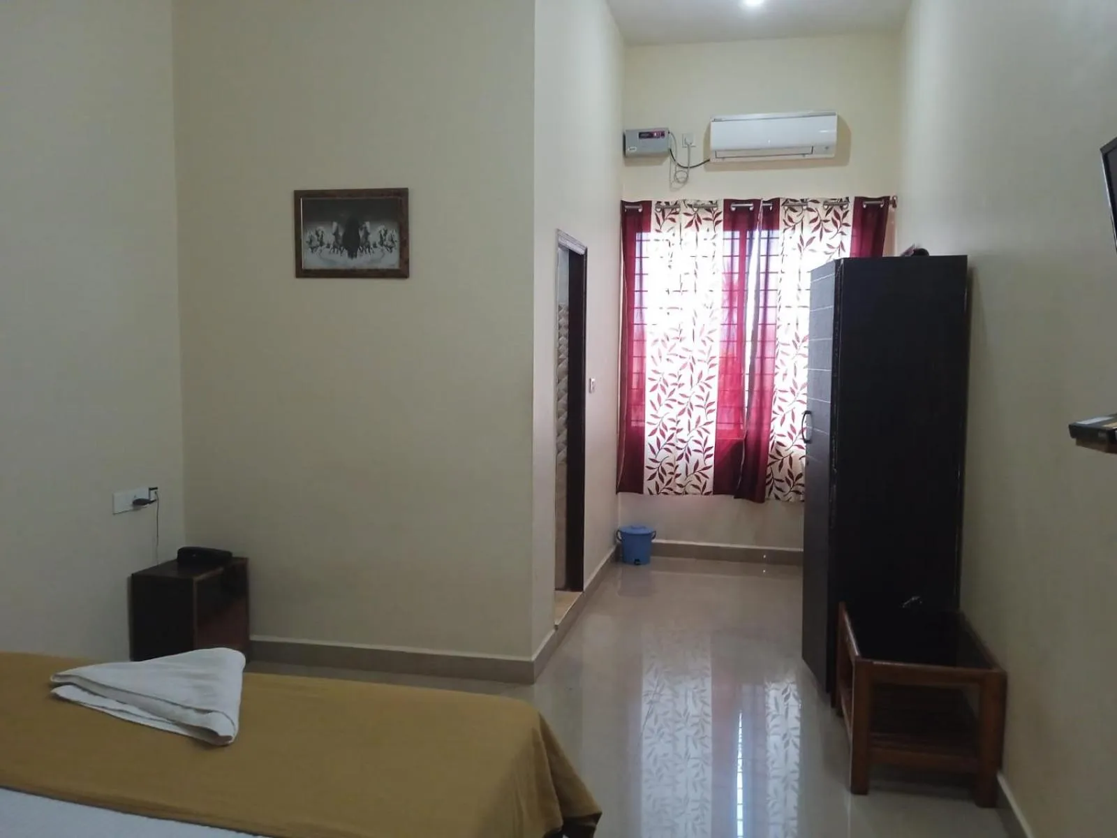 Photo of the whole room, Bed in GRAND JP INN Near 2 km from Gundlupet bus stand