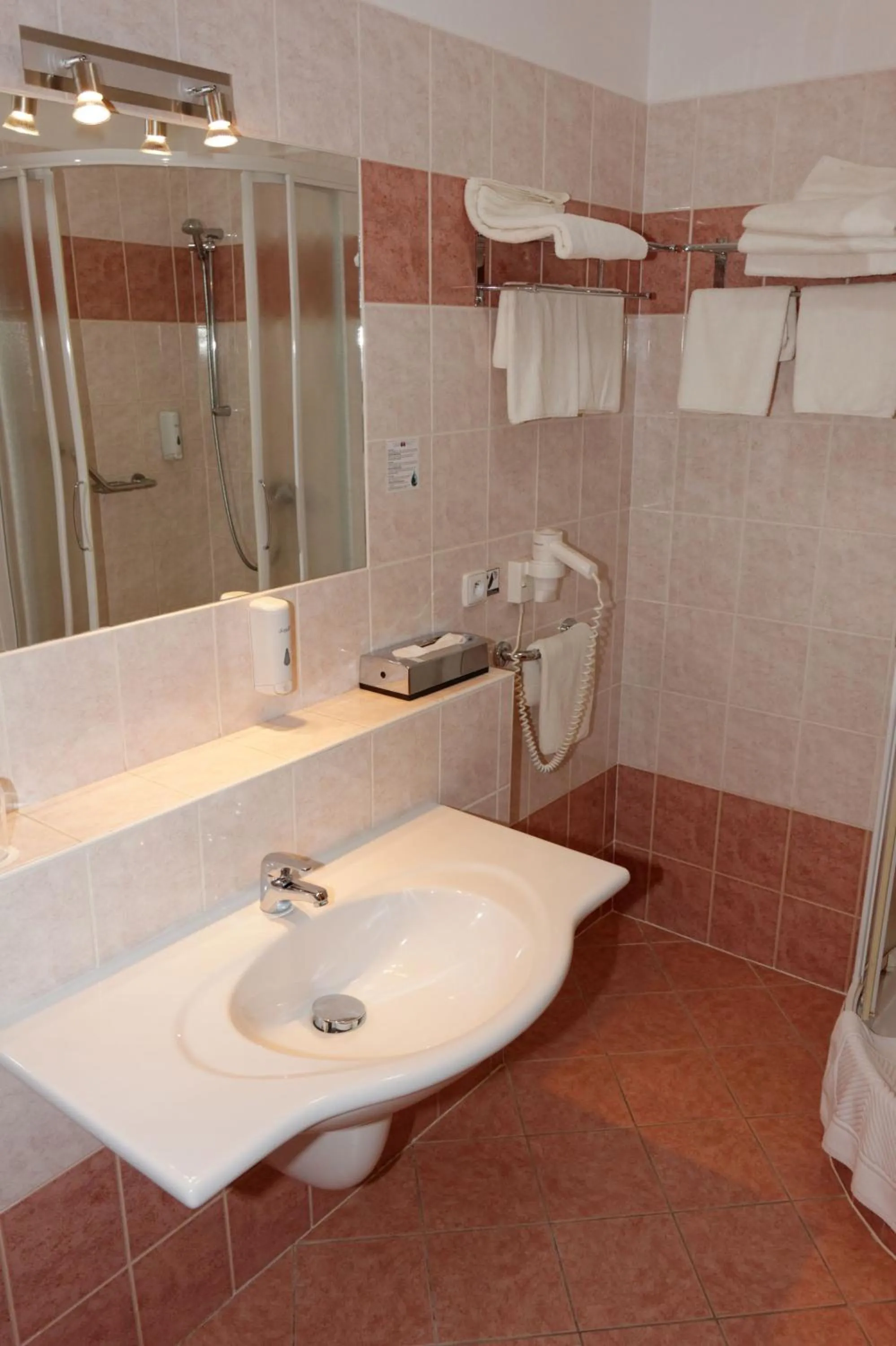 Bathroom in Hotel Česká Koruna