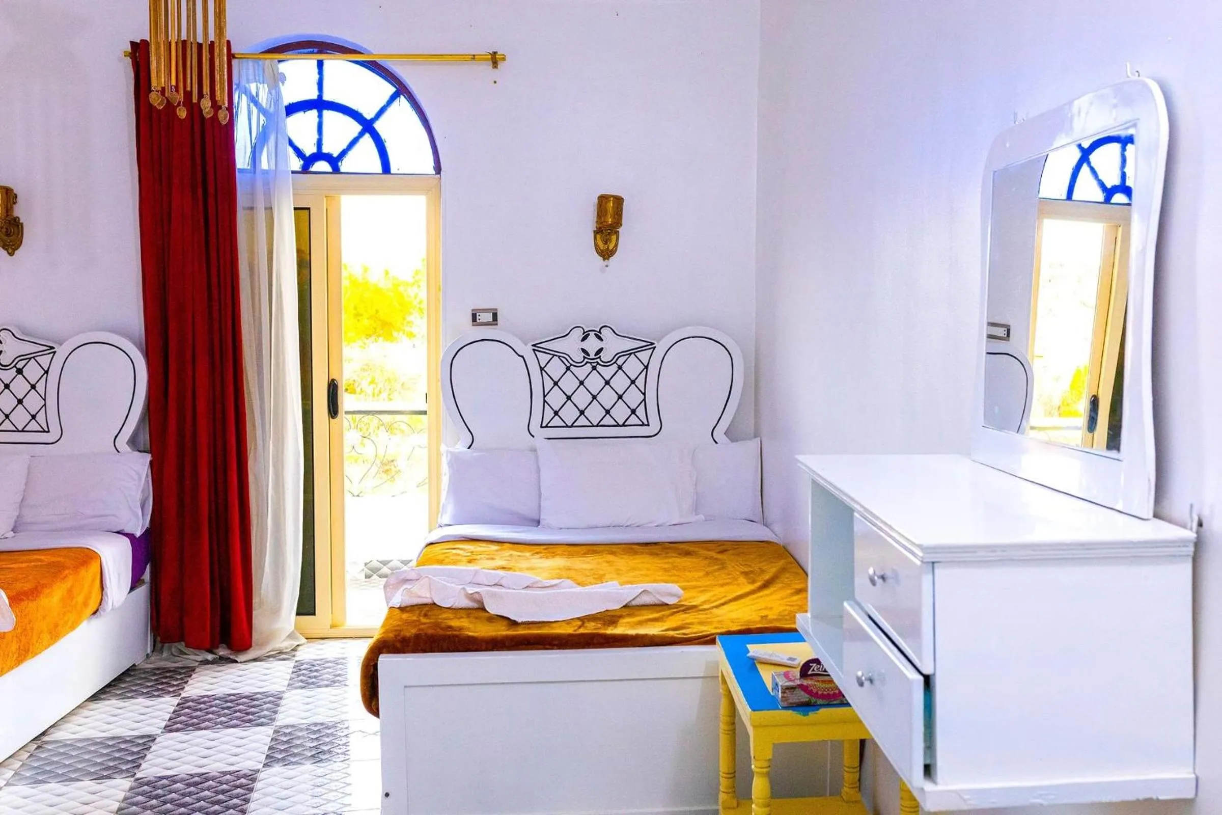 Bed in Onaty Ka Guest House