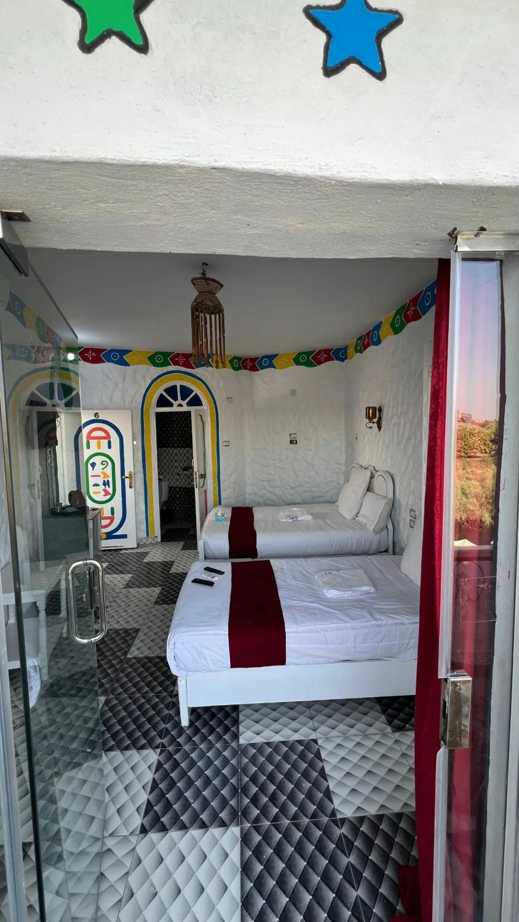 Bed in Onaty Ka Guest House