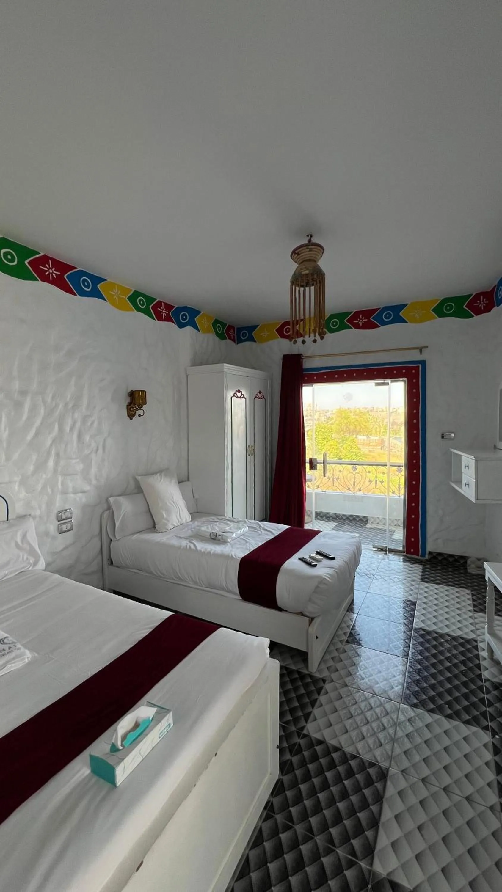 Bed in Onaty Ka Guest House