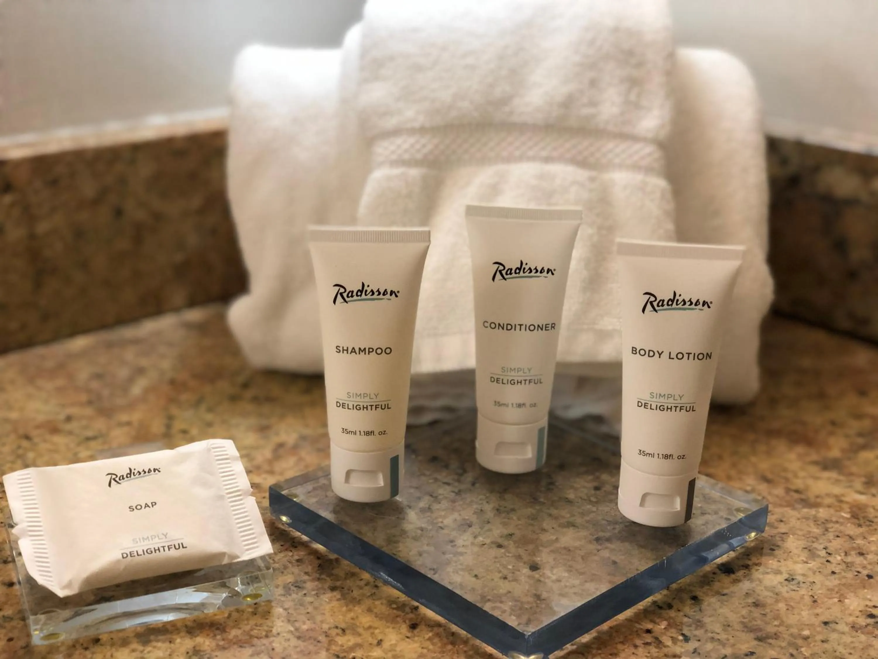 Bathroom in Radisson Lackawanna Station Hotel Scranton