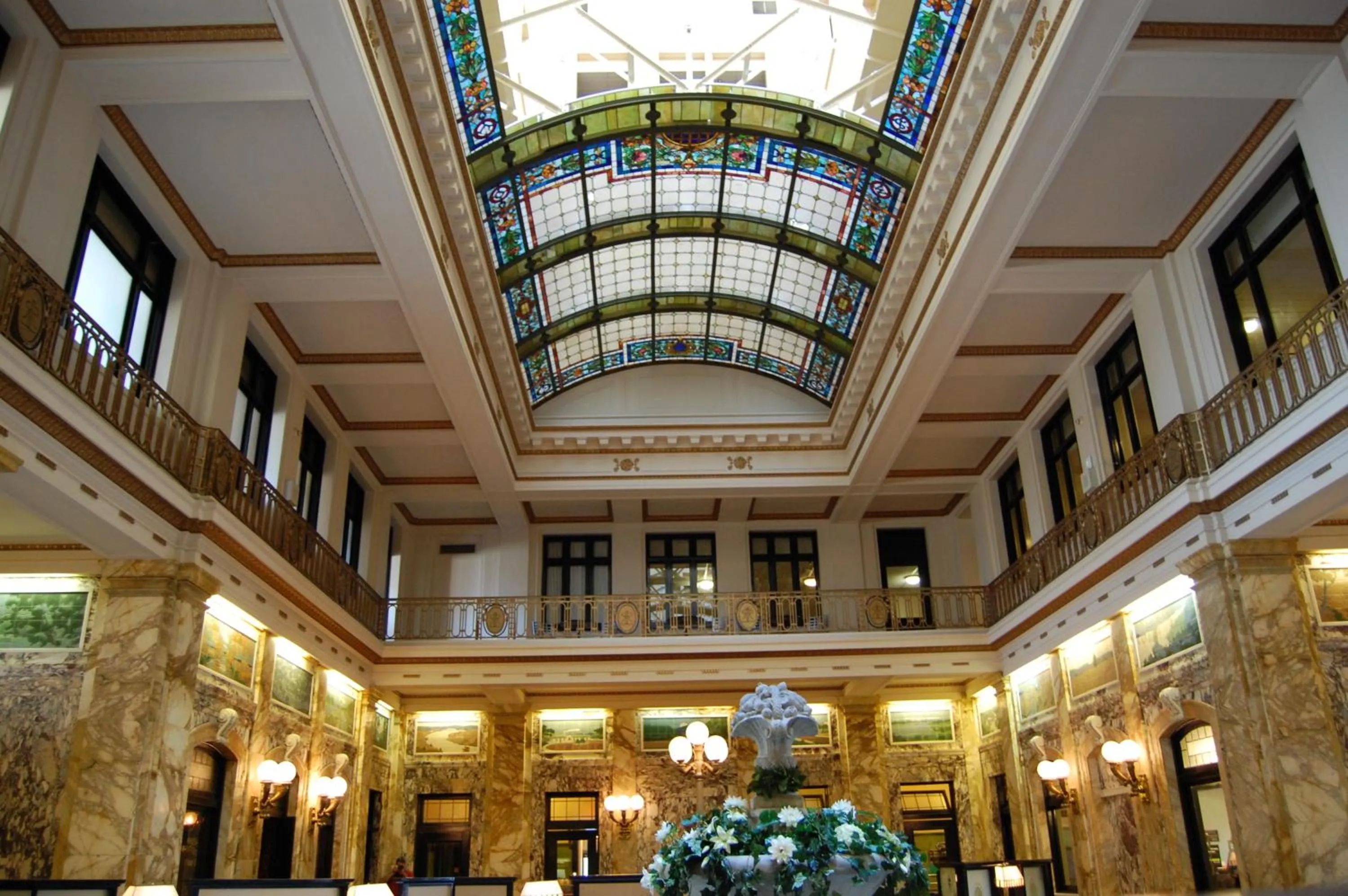 Lobby or reception in Radisson Lackawanna Station Hotel Scranton