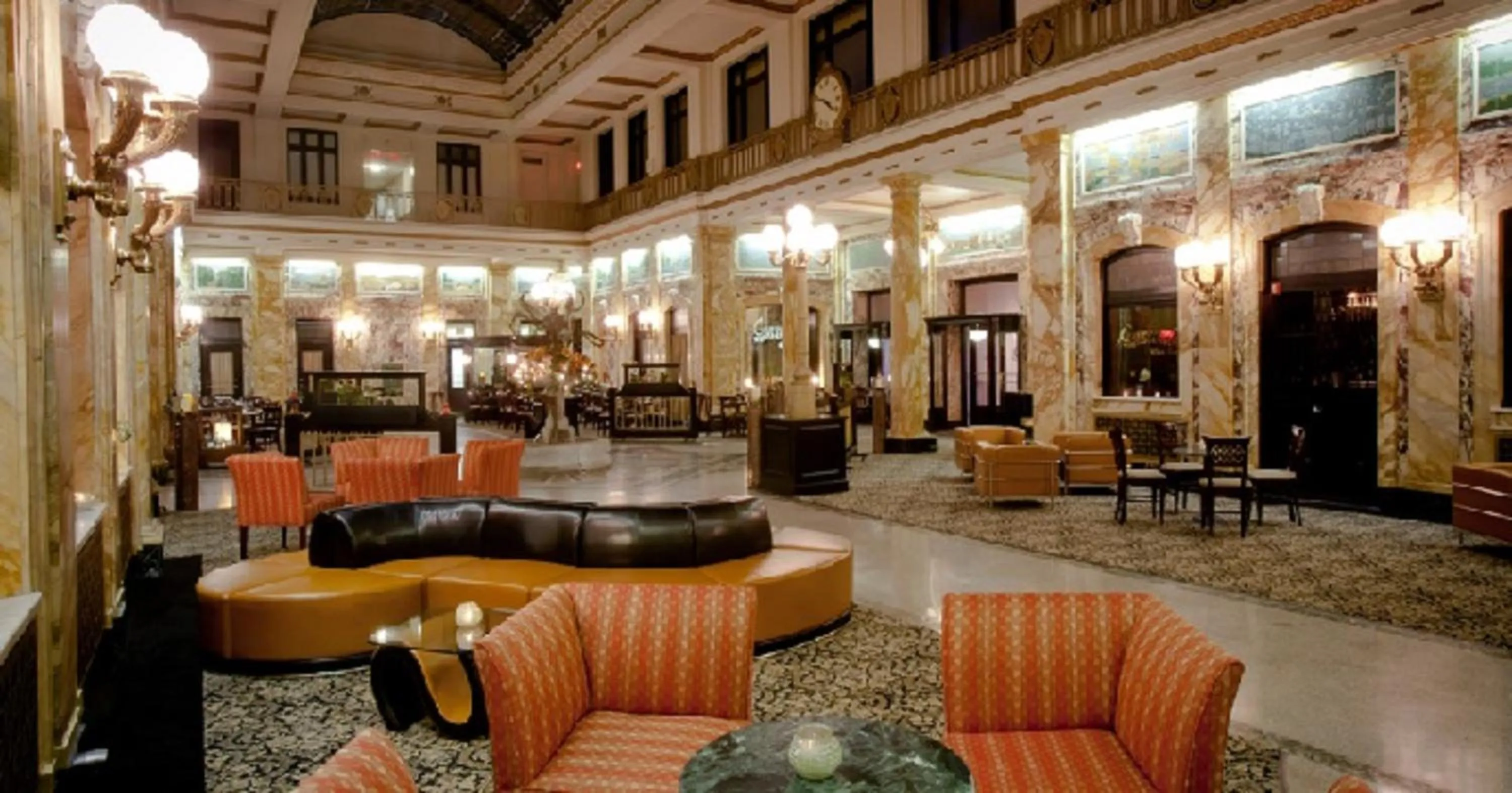 Lobby or reception in Radisson Lackawanna Station Hotel Scranton