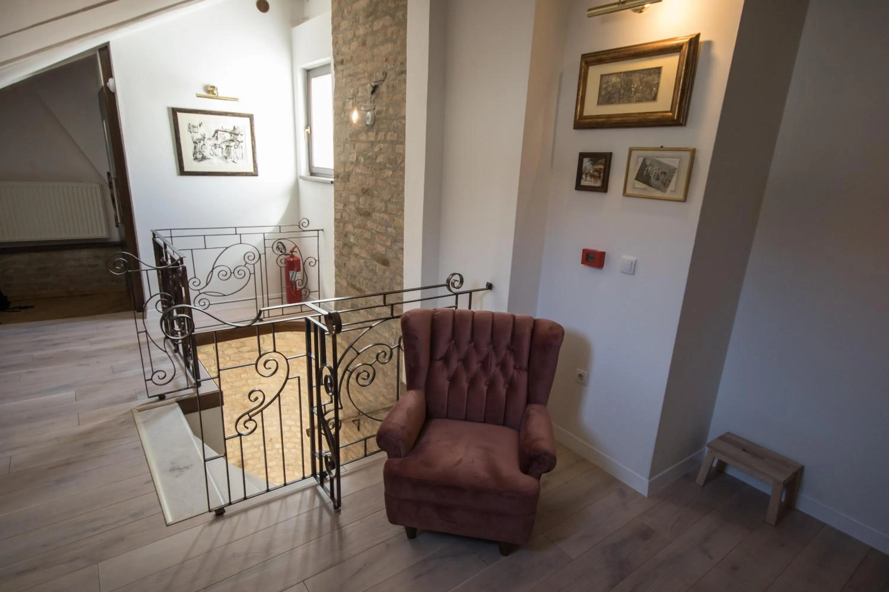 Seating area in Hotel Ovo malo duše