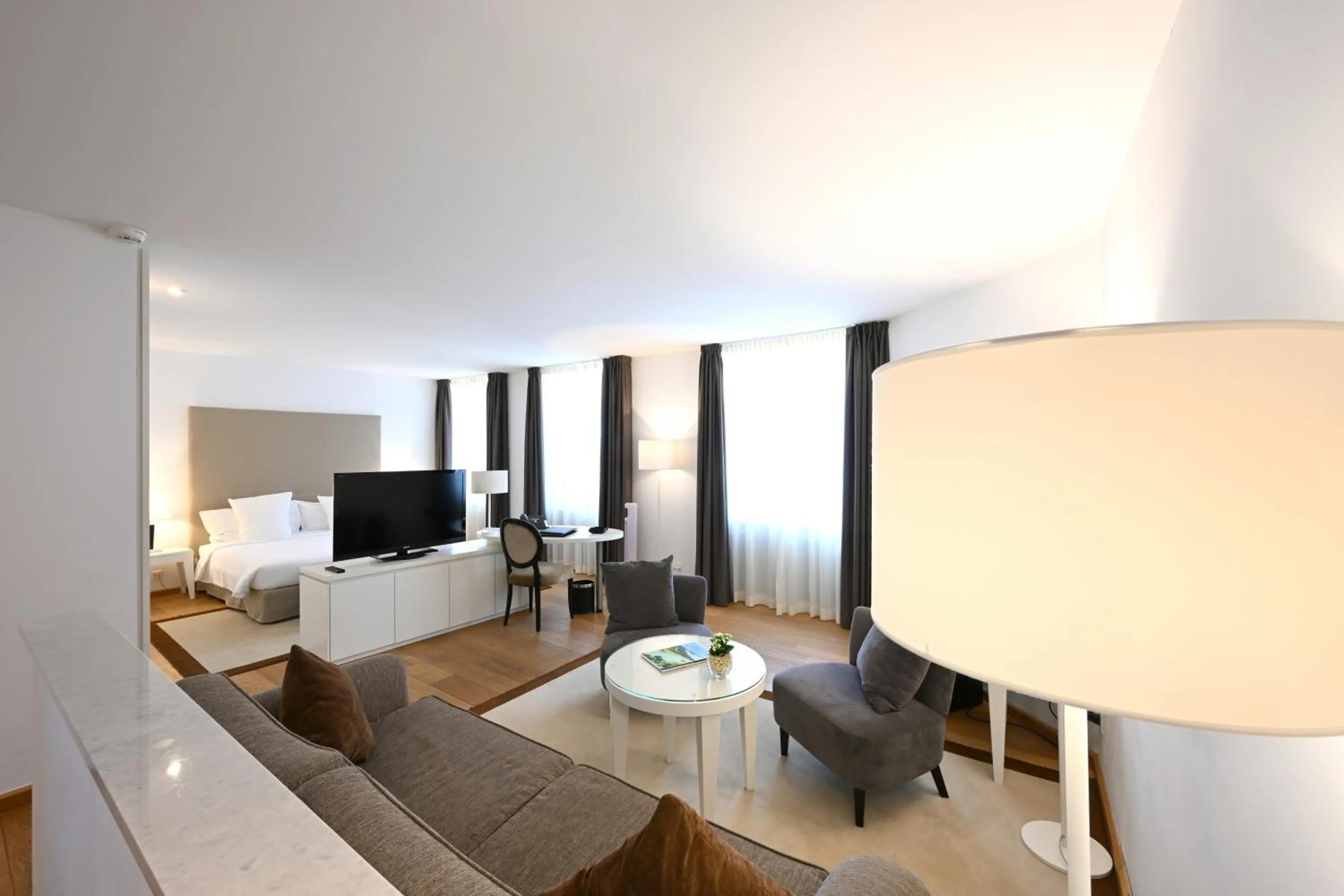 Bed in Château de Bonmont