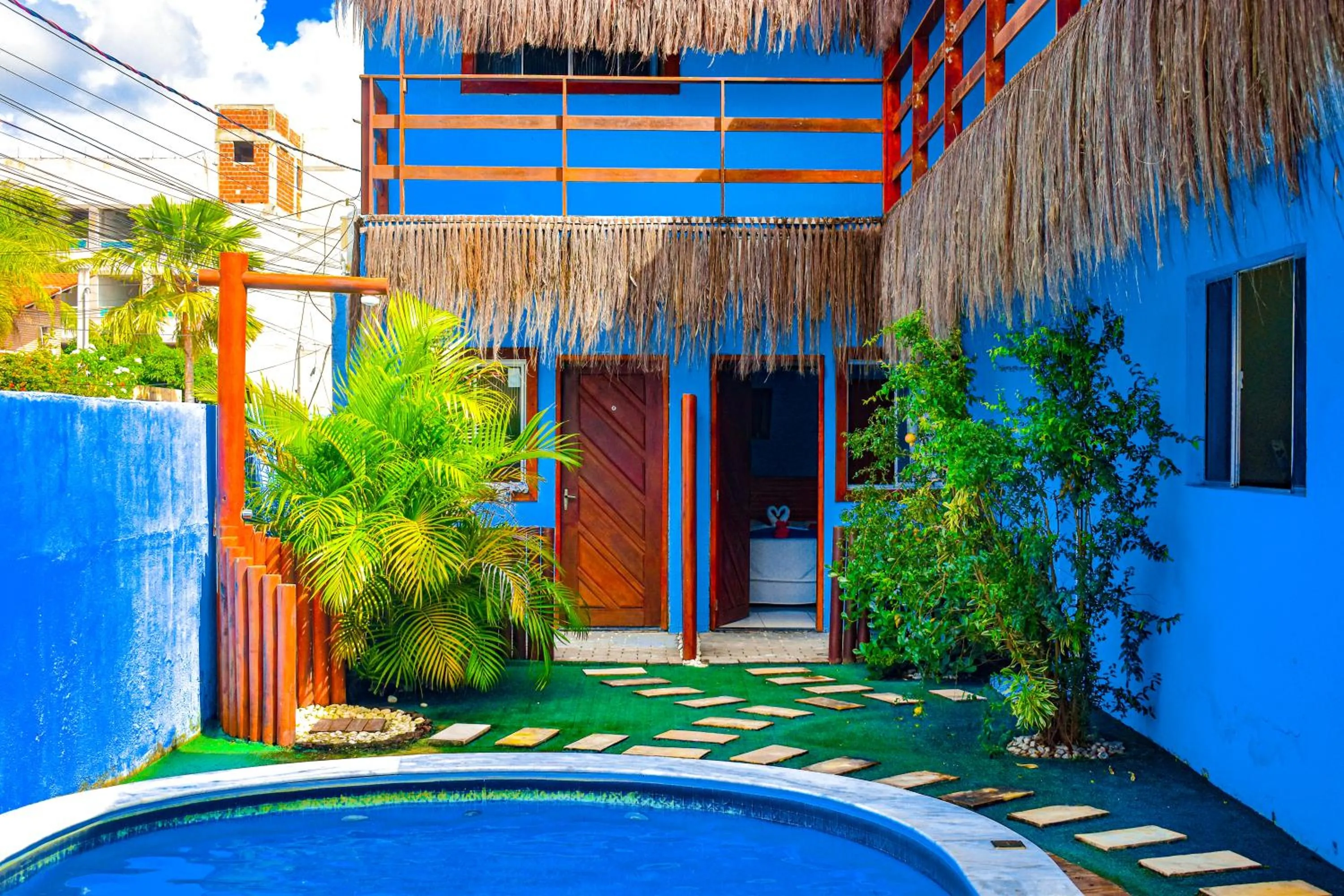 Pool view in Pousada Casa Nui - Porto de Galinhas by Concavus