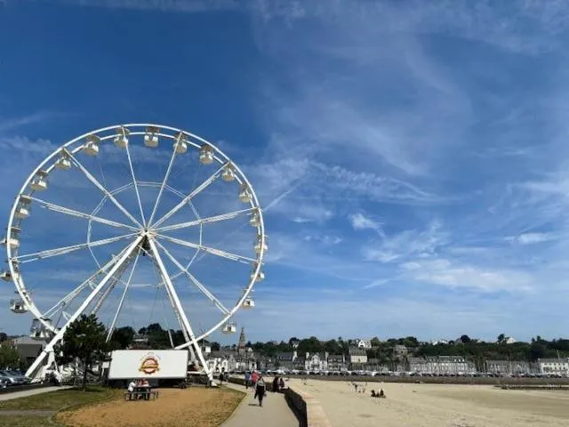 Beach in Brit Hotel Le Galion & Spa