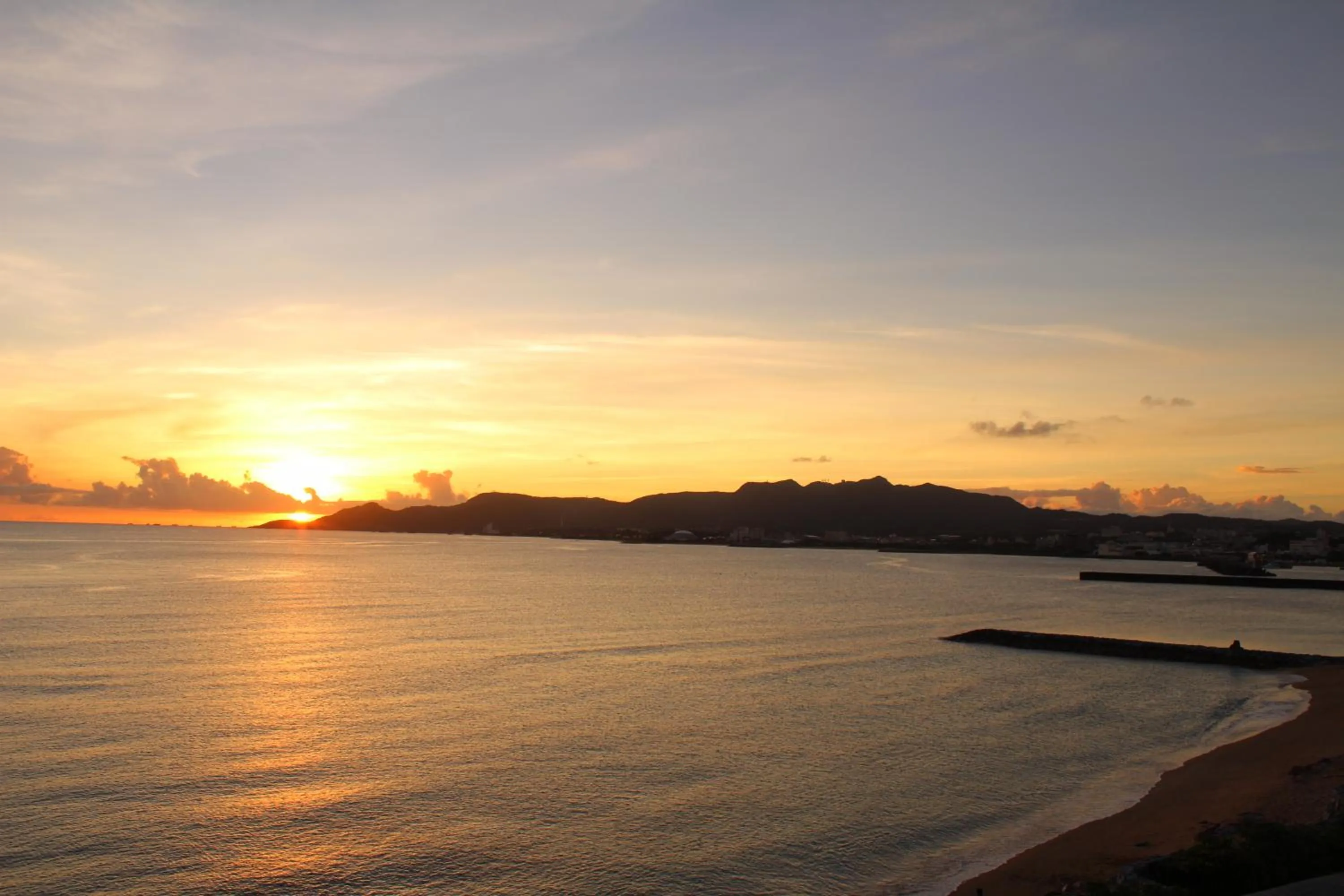 Sunset in ゲートイン名護