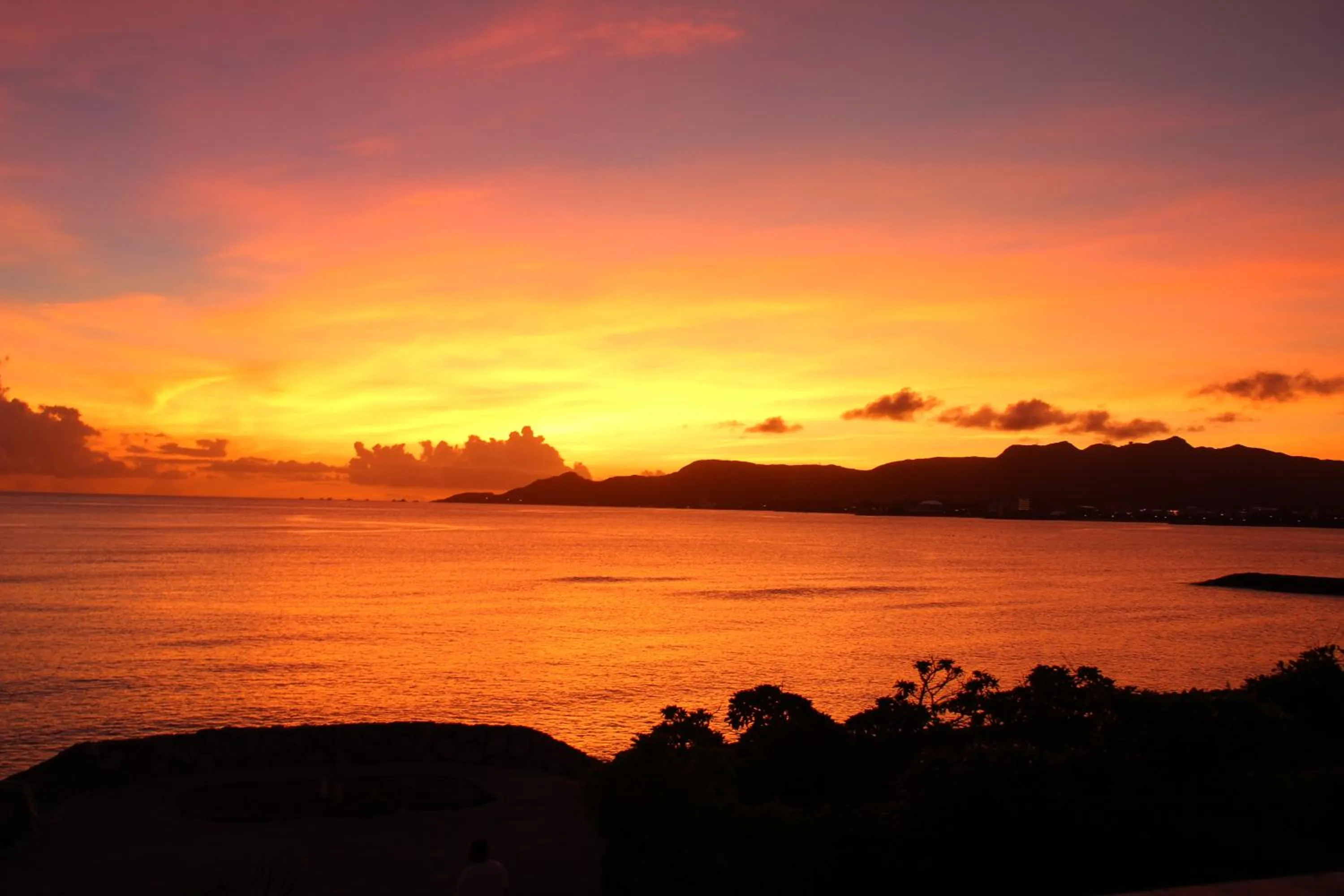 Sunset in ゲートイン名護