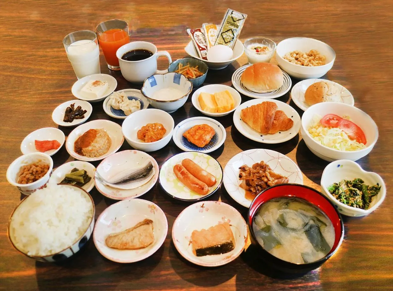 Buffet breakfast in Hotel Trend Okayama Ekimae