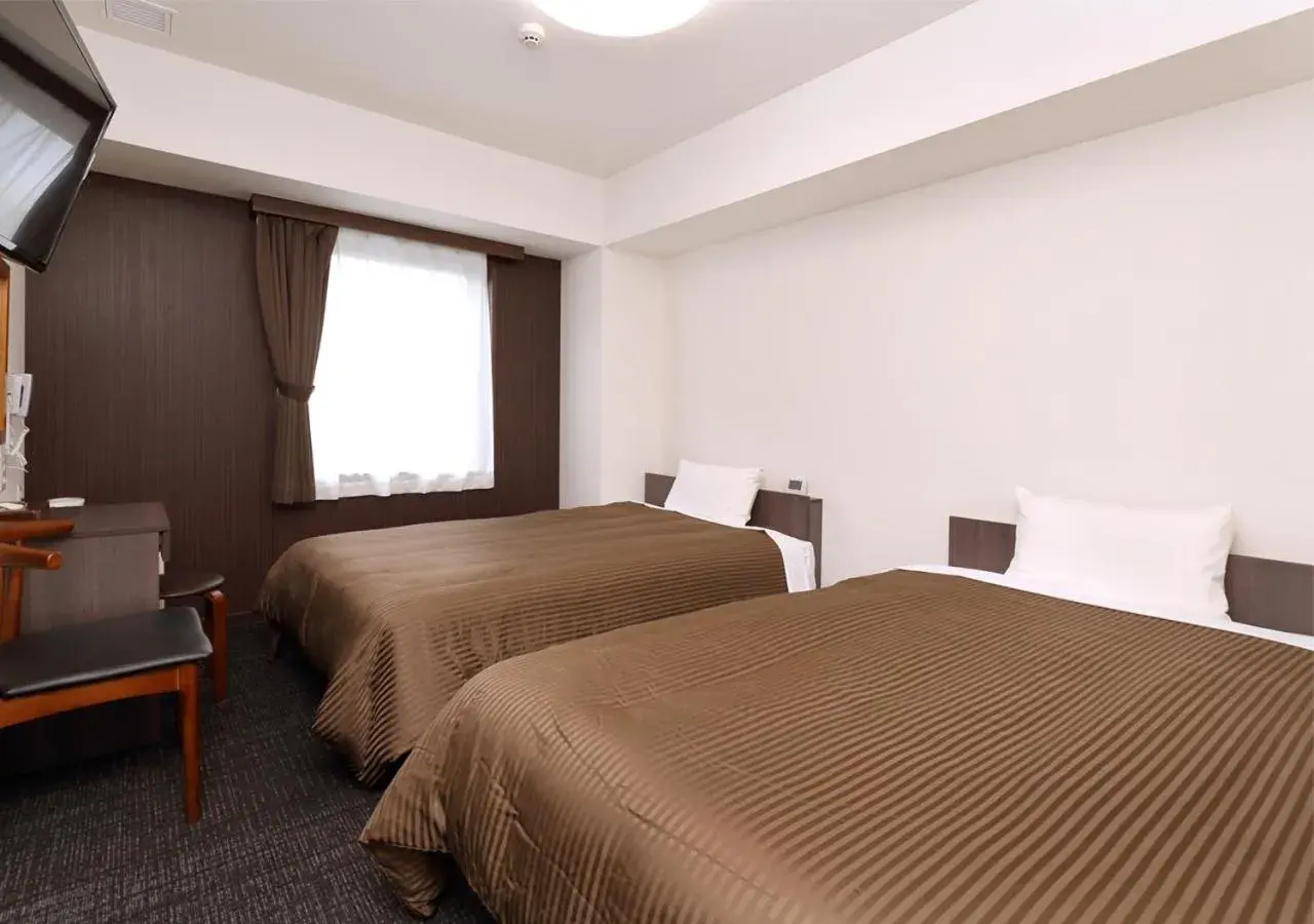 Photo of the whole room, Bed in Hotel Trend Okayama Ekimae Photo of the whole room, Bed in Hotel Trend Okayama Ekimae