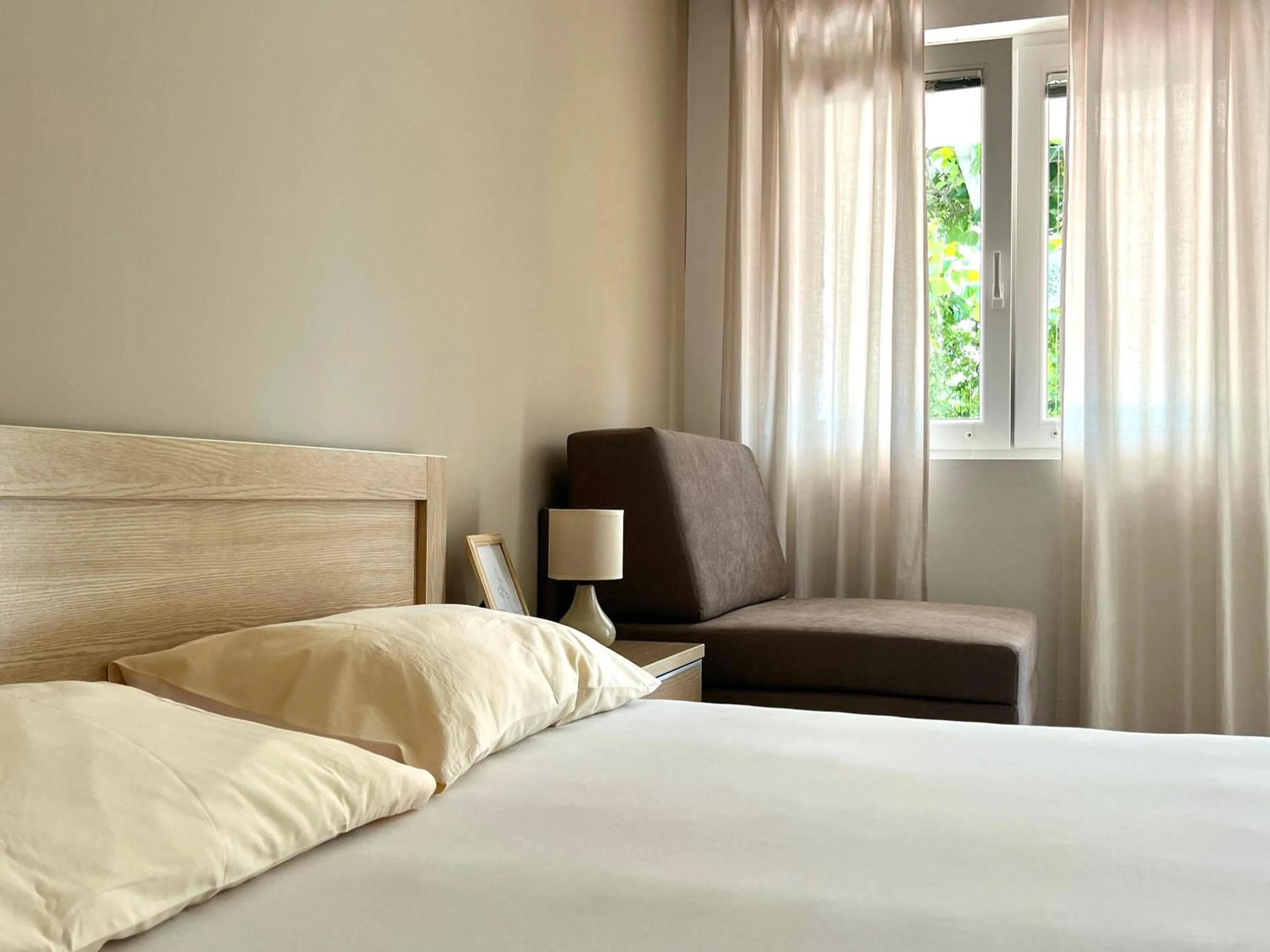 Bed in Villa Mila
