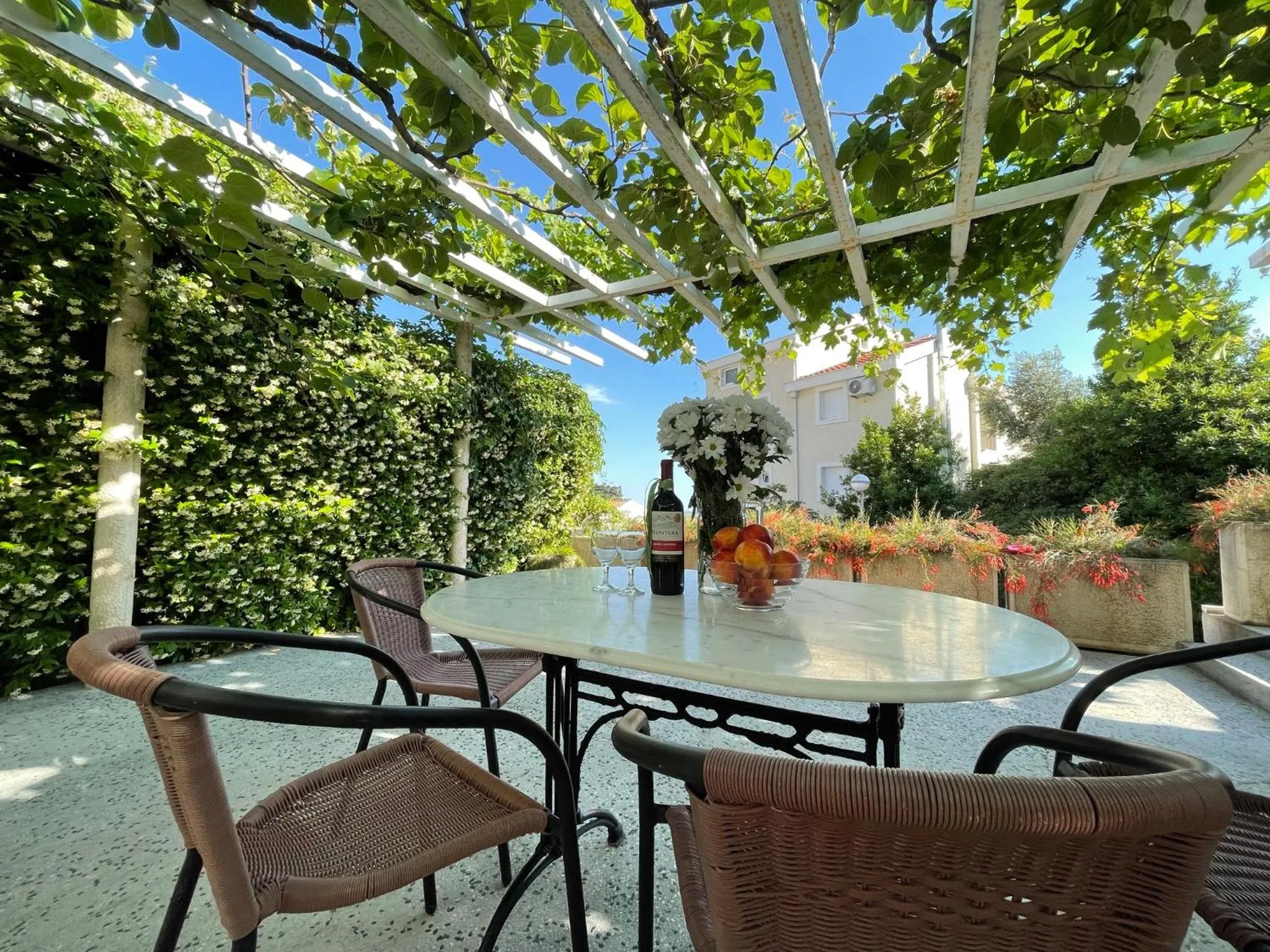Patio in Villa Mila