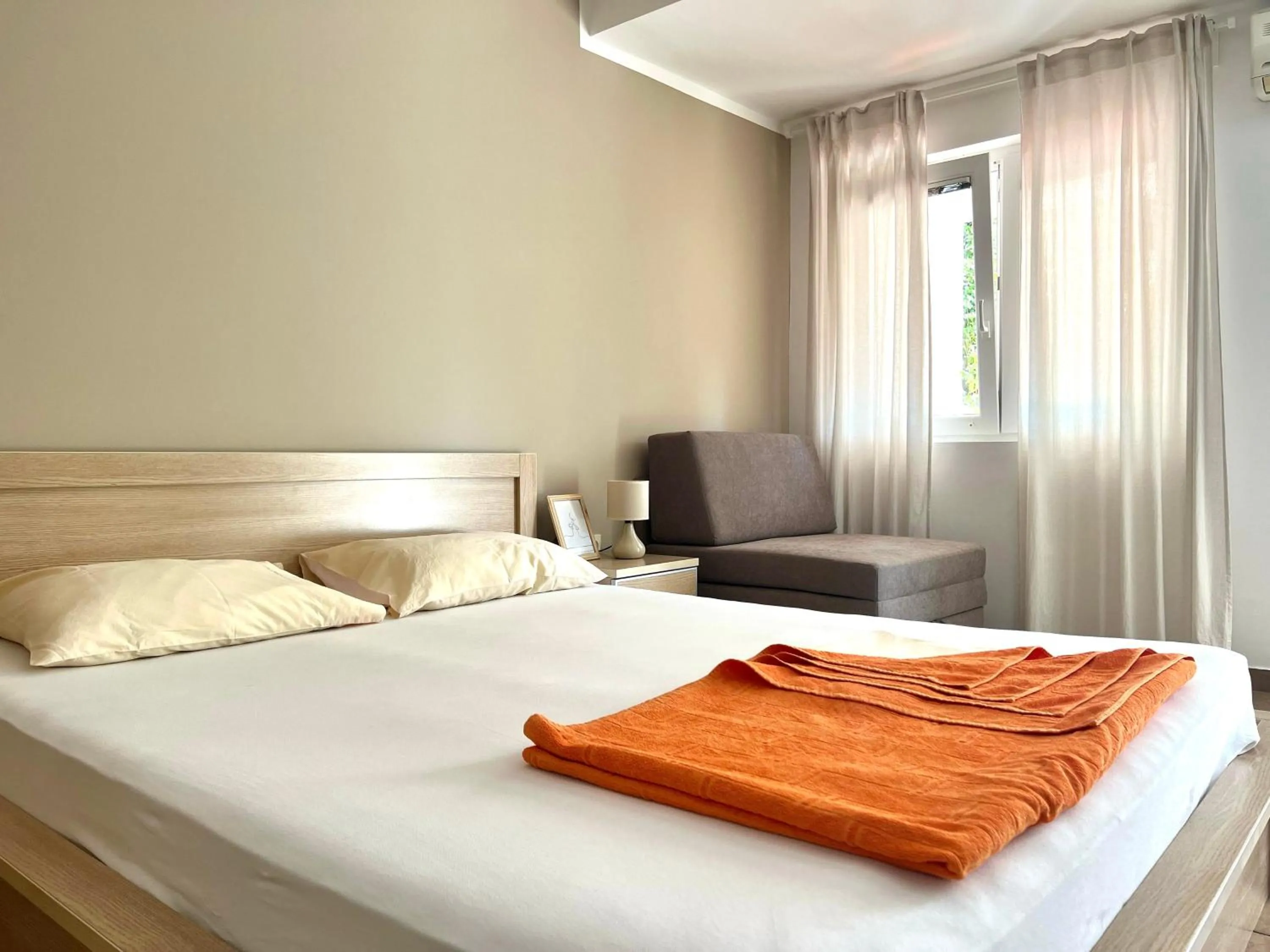Bed in Villa Mila