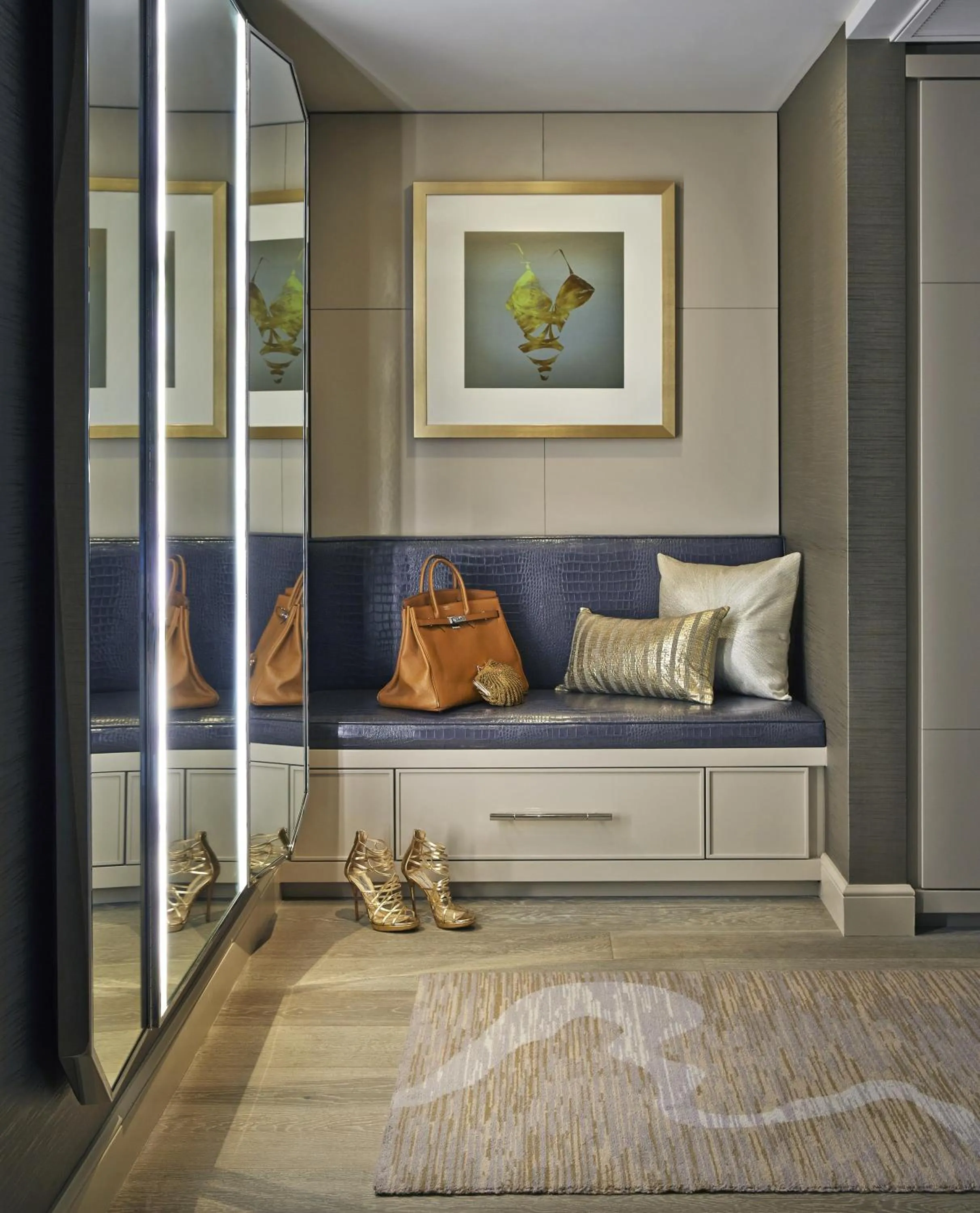 Seating area in L'Ermitage Beverly Hills