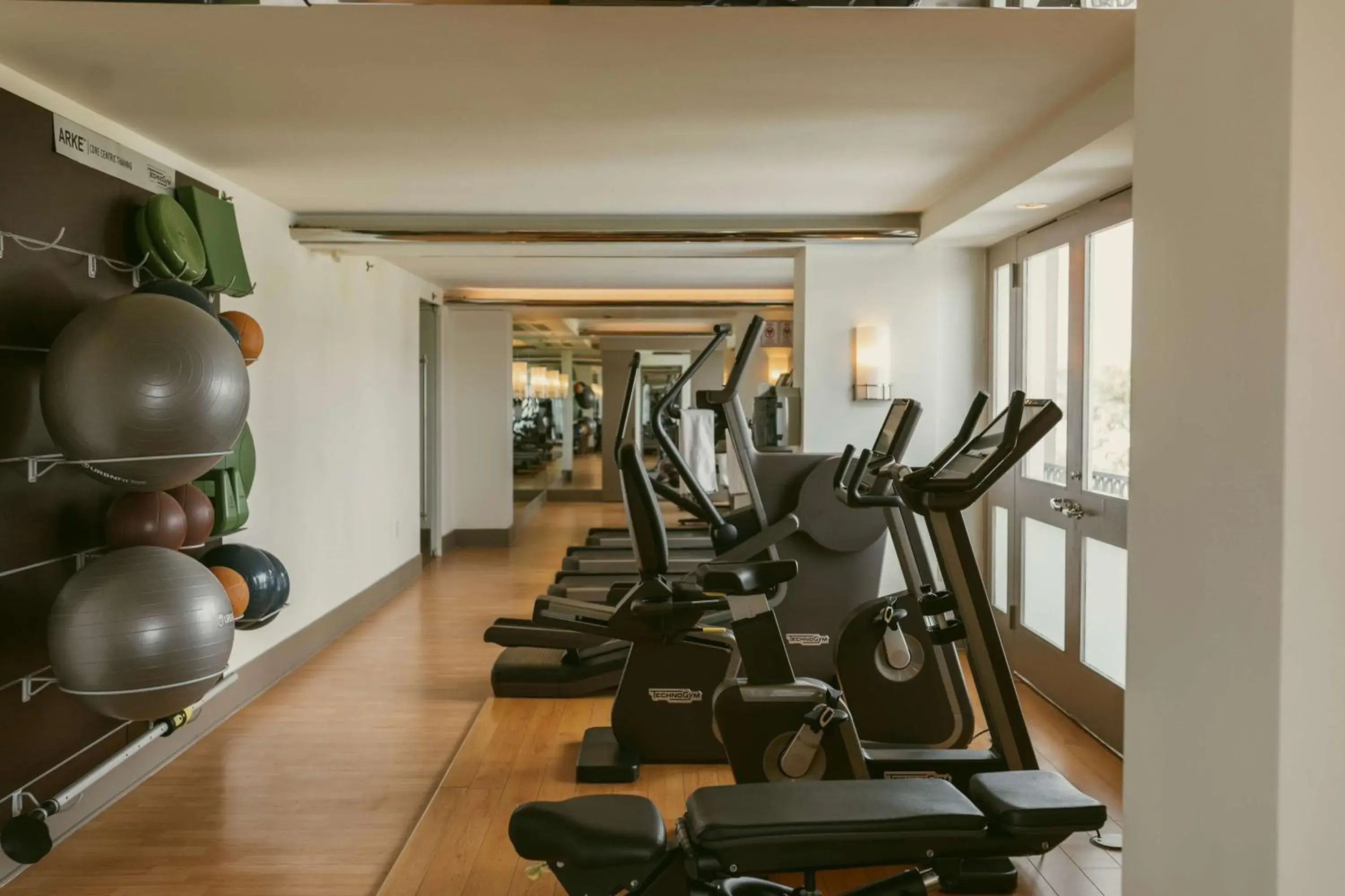 Fitness centre/facilities in L'Ermitage Beverly Hills Fitness centre/facilities in L'Ermitage Beverly Hills